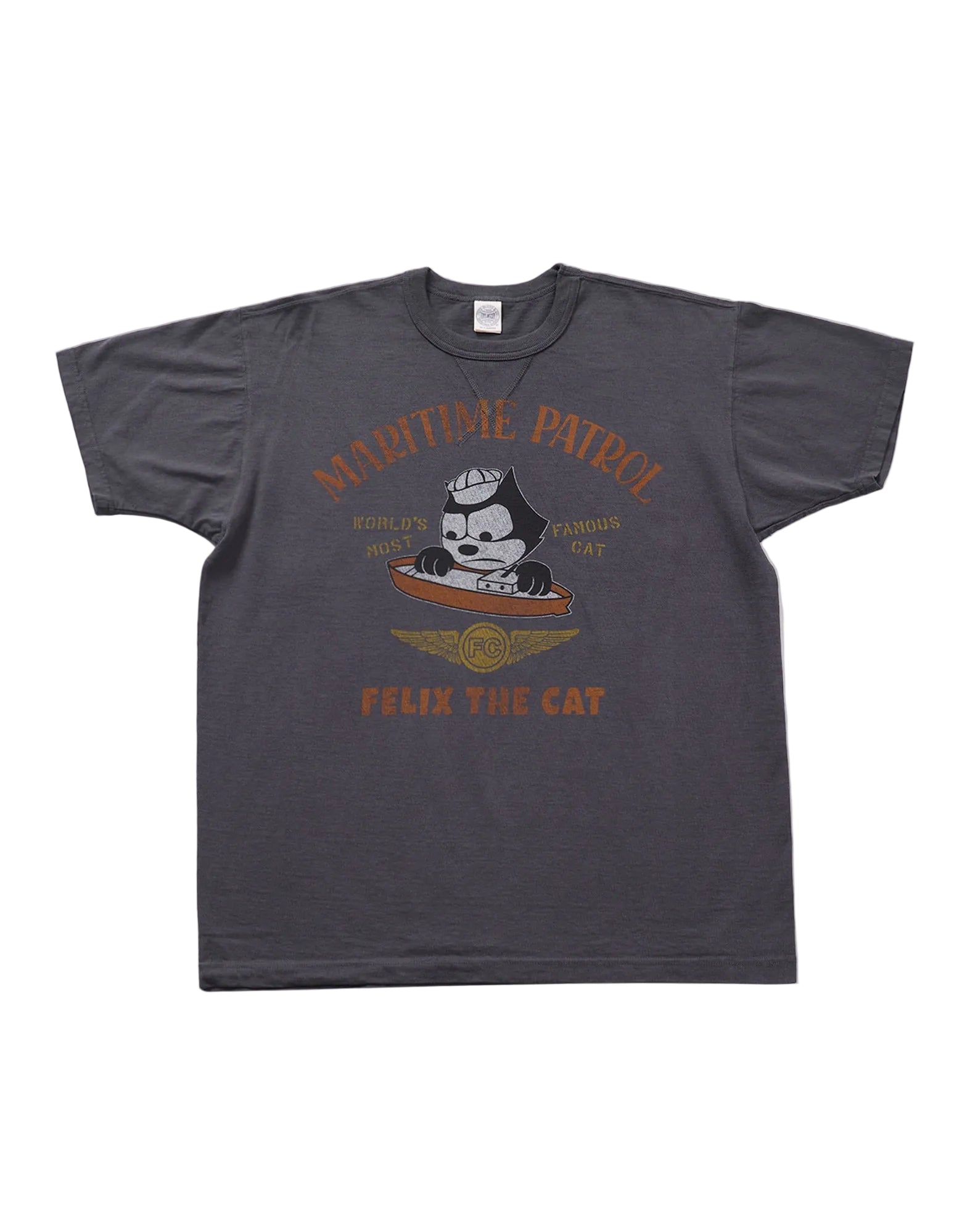 Toys McCoy Felix The Cat Tee Maritime Patrol — Black — front view