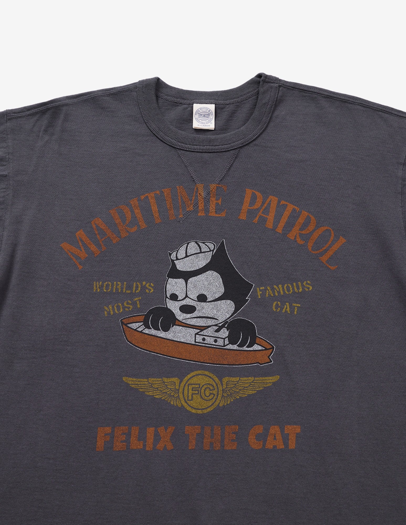 Toys McCoy Felix The Cat Tee Maritime Patrol — Black — view 3