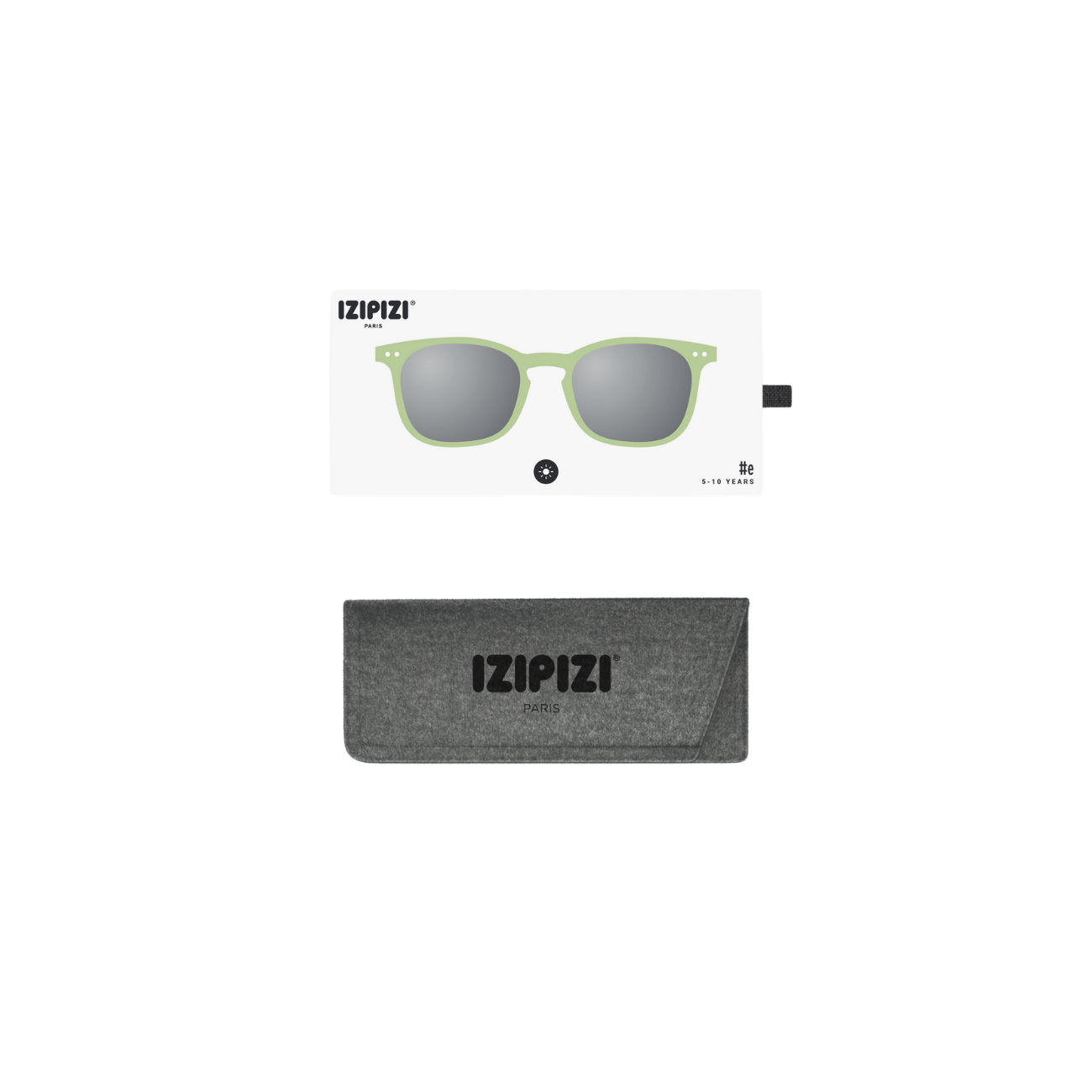 IZIPIZI JUNIOR SUN E PEAR GREY LENSES - PEAR