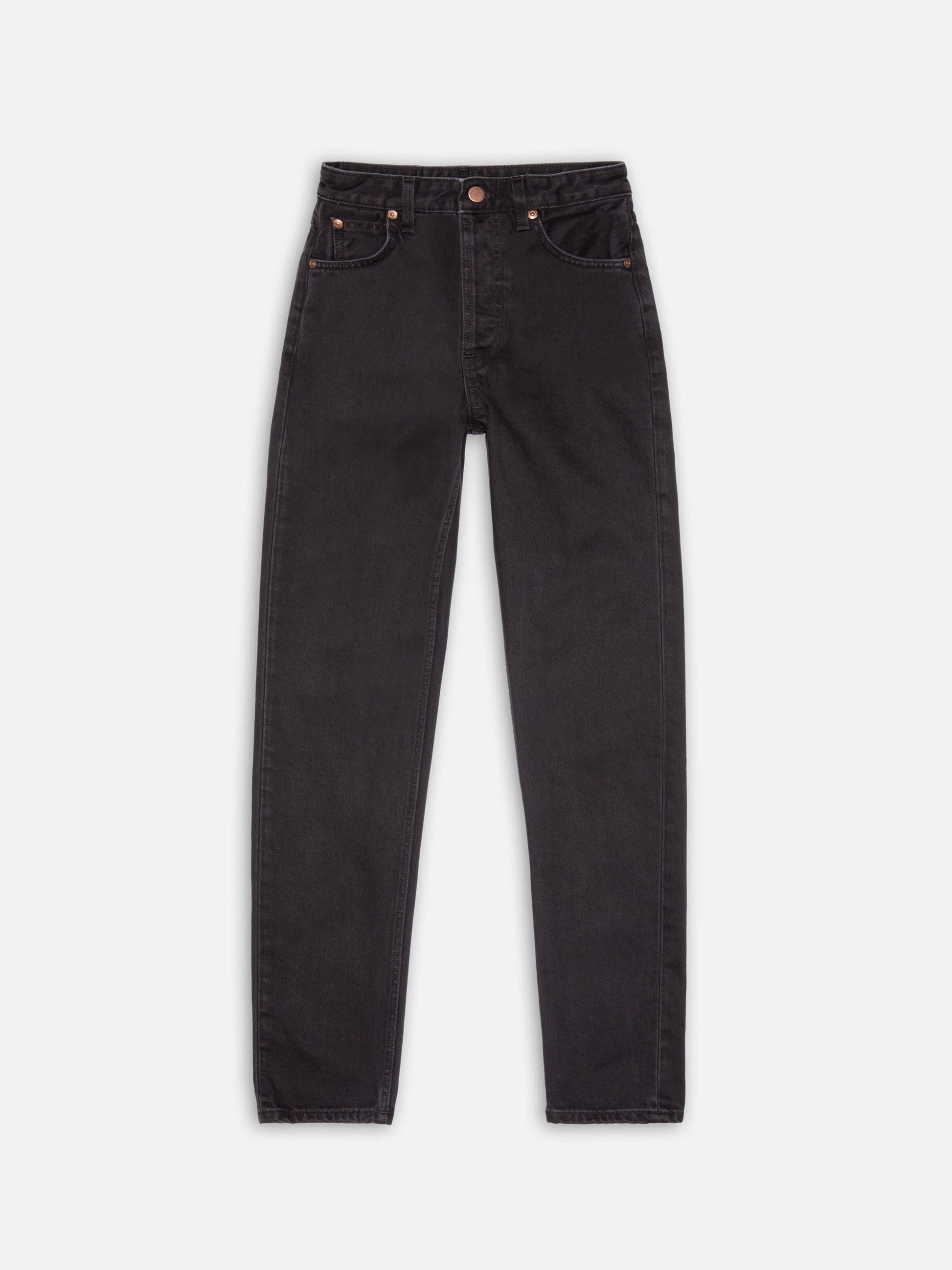 NUDIE JEANS BREEZY BRITT AGED BLACK