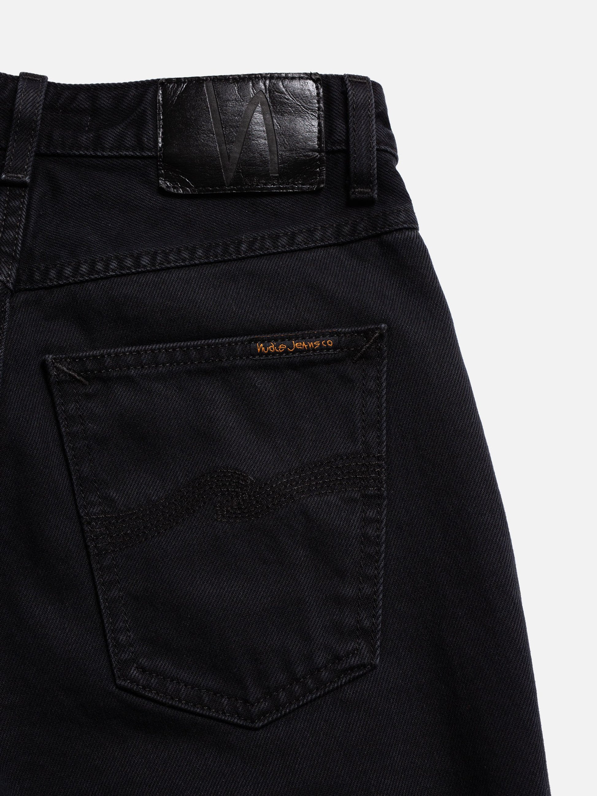 NUDIE JEANS BREEZY BRITT AGED BLACK
