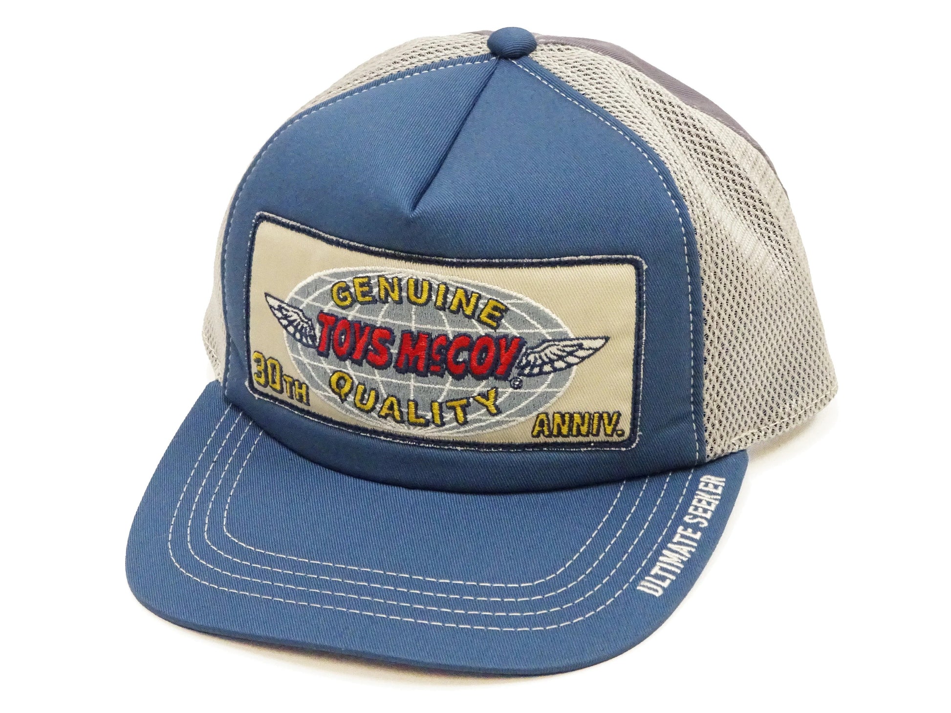 TOYS MCCOY MESH CAP TOYS MCCOY 30TH ANNIV. - SAXE BLUE/GREY