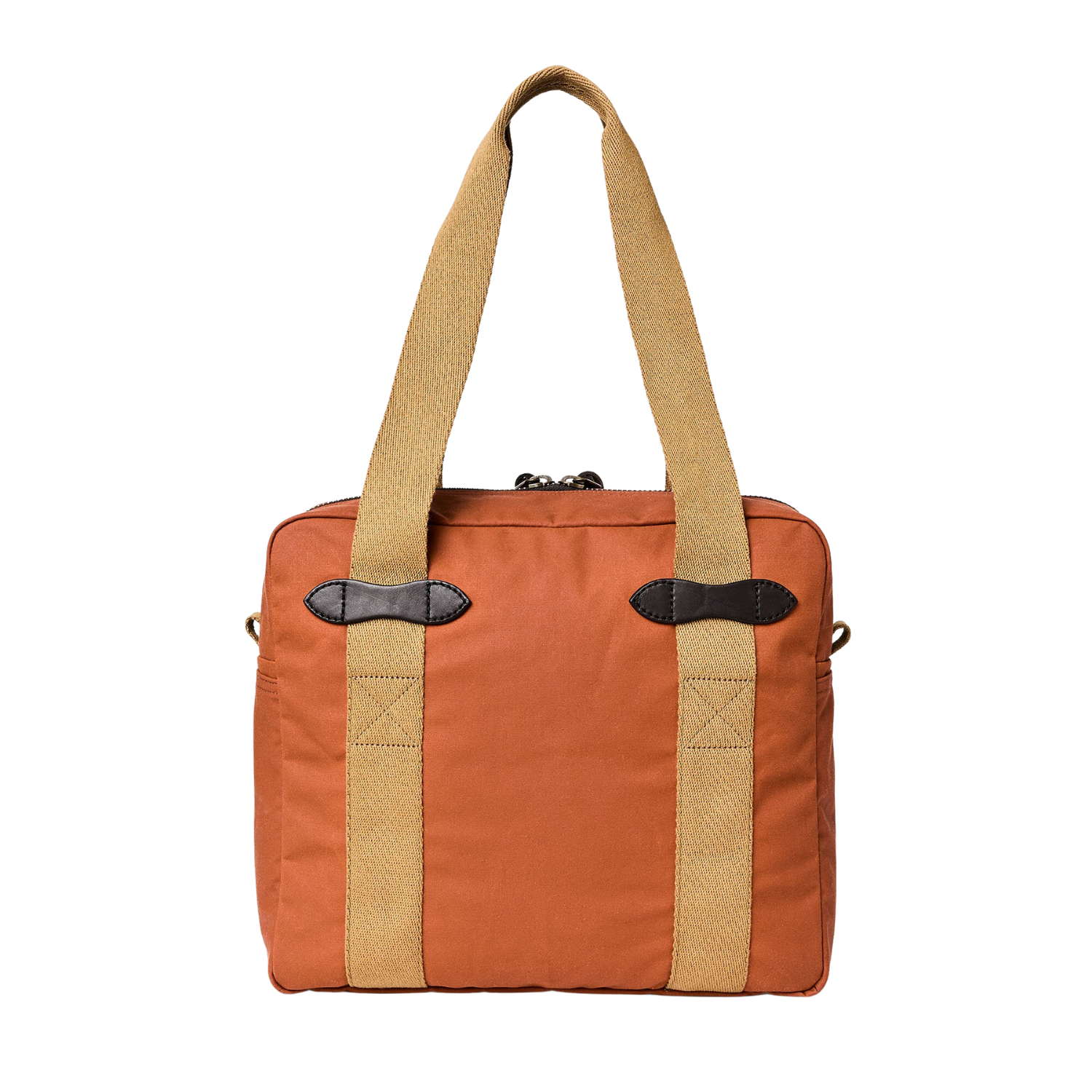 FILSON SURVEYOR CROSSBODY PACK - DARK TAN/FLAME