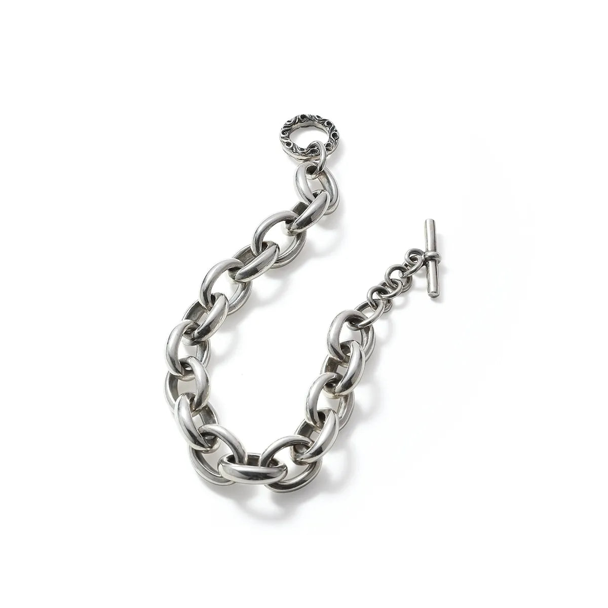 SAAD AMERICAN CHAIN BRACELET 21CM INNER 18CM