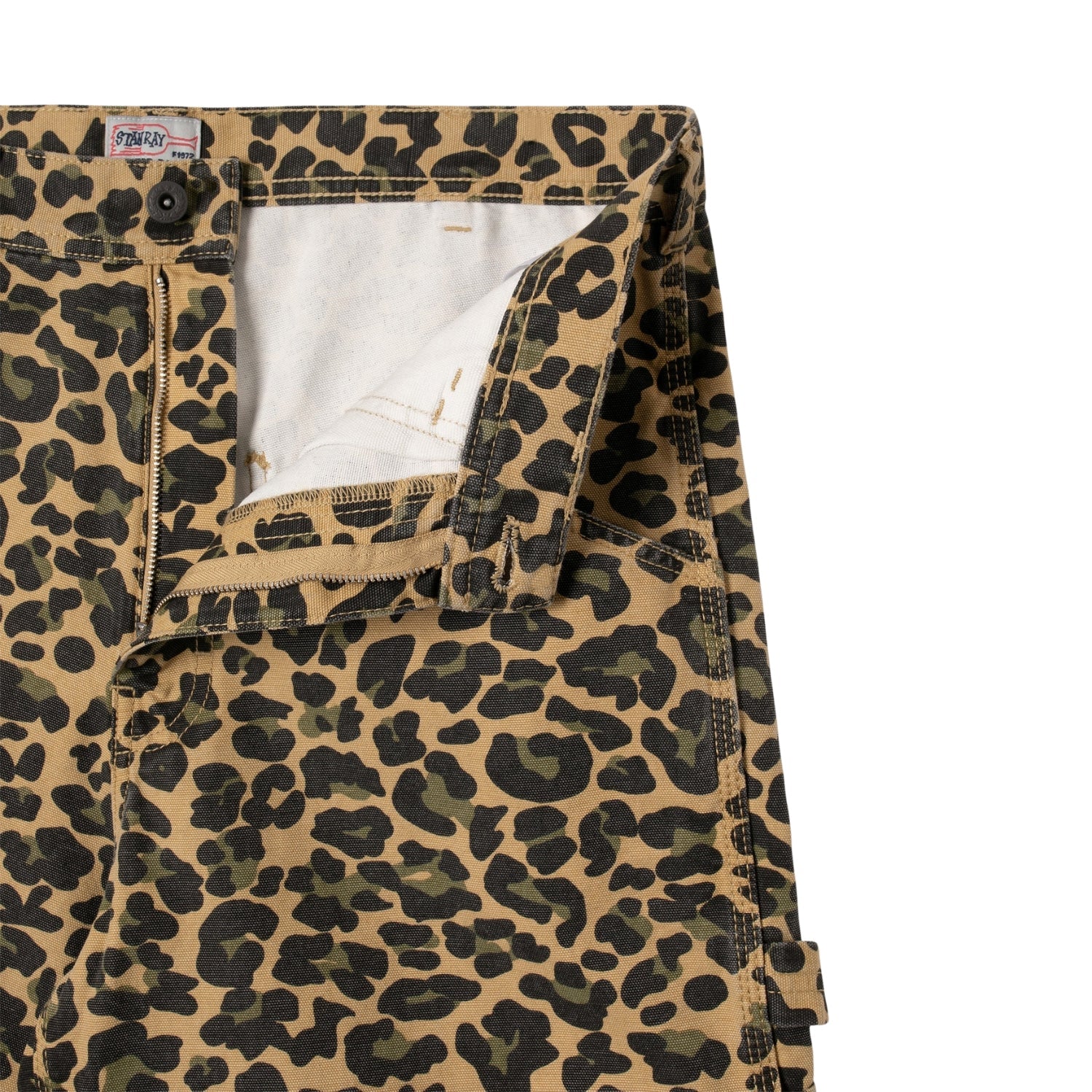 Stan Ray Big Job Short — Leopard Camo — view 7
