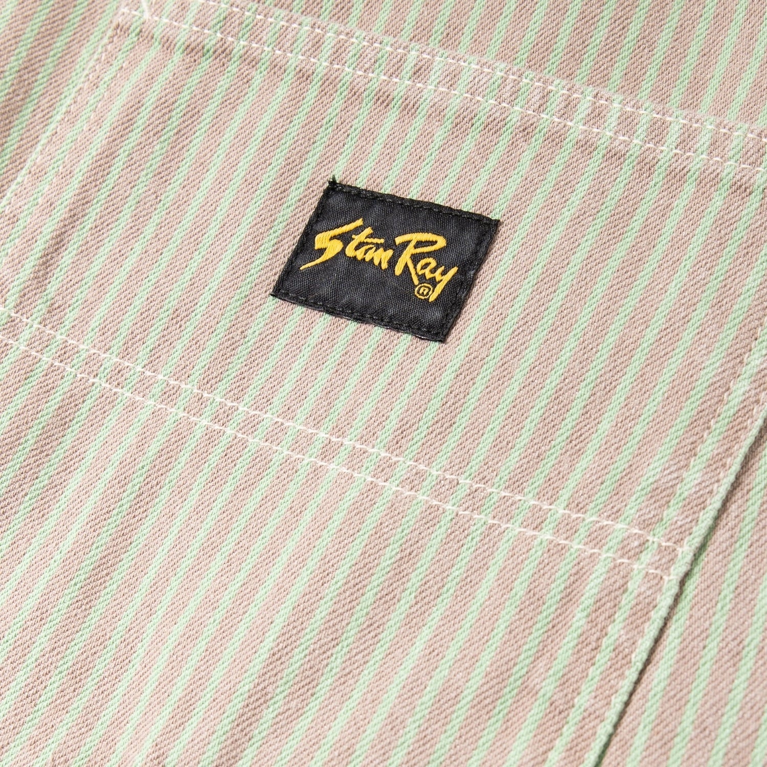 Stan Ray Big Job Short — Quiet Green Hickory — view 7