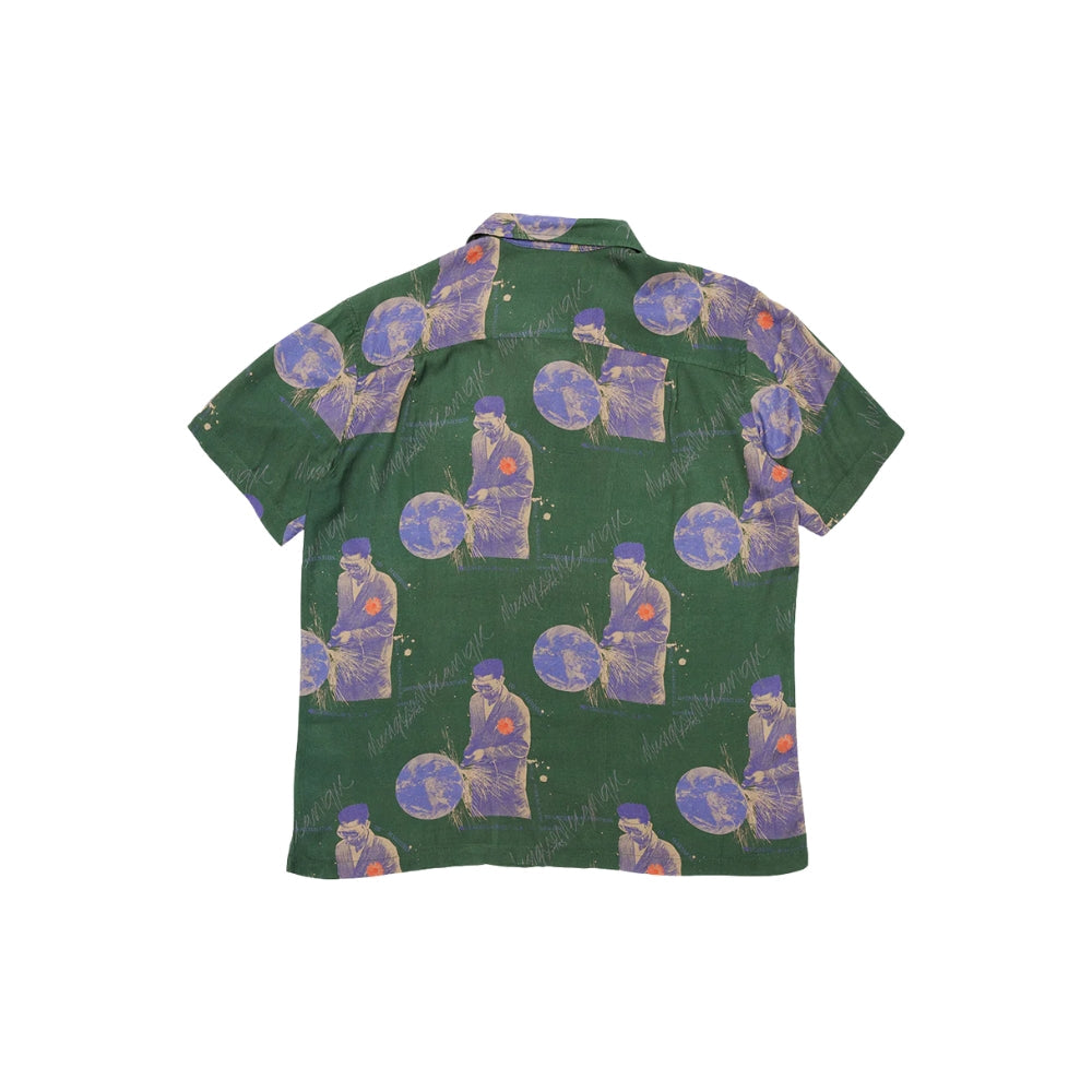 DEUS EX MACHINA WELDWIDE SHIRT - TREK GREEN