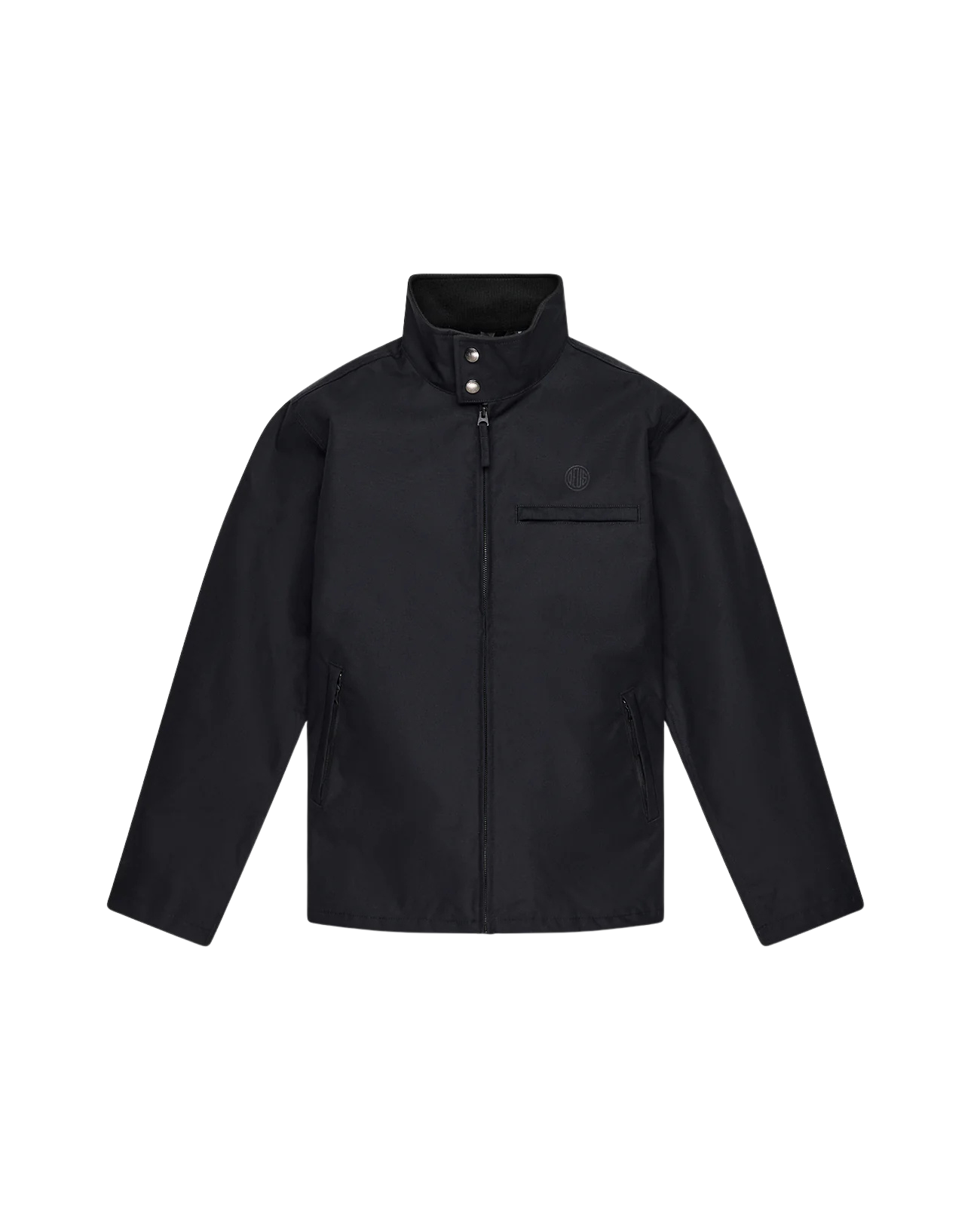 Deus Ex Machina Carapace Shell Jacket — Black — front view