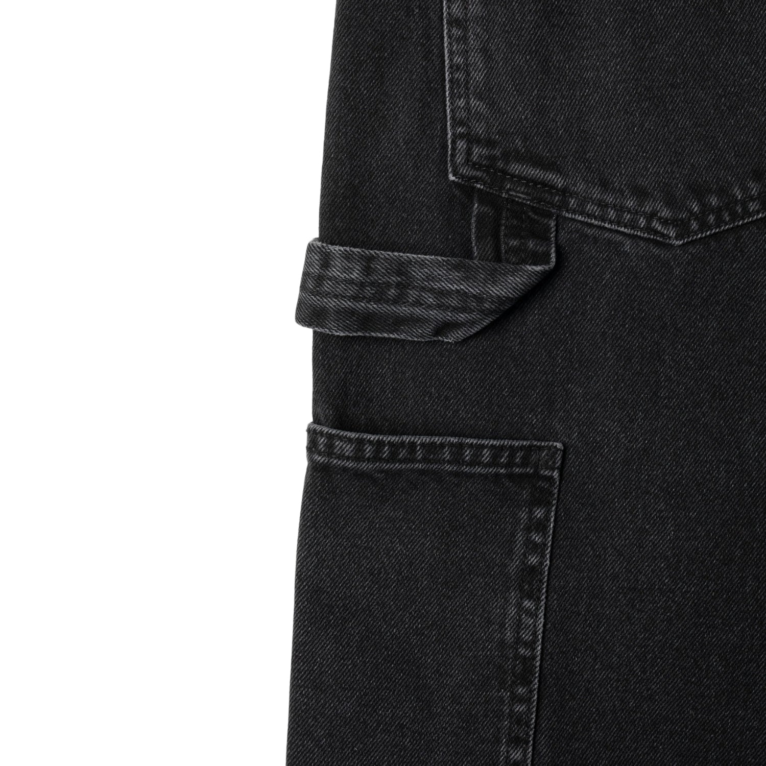 Stan Ray Og Painter Pant — Washed Black Denim — view 7