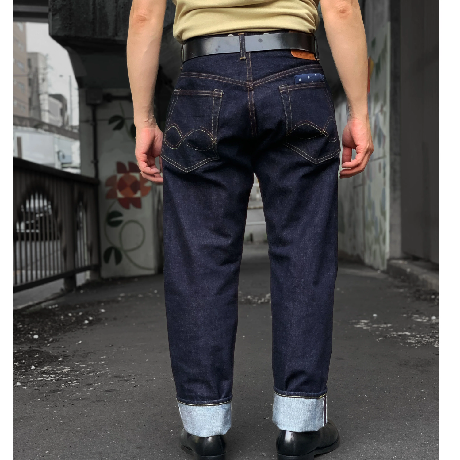 Dry Bones WW2 Jean Engineering Denim Pants — Indigo — view 5