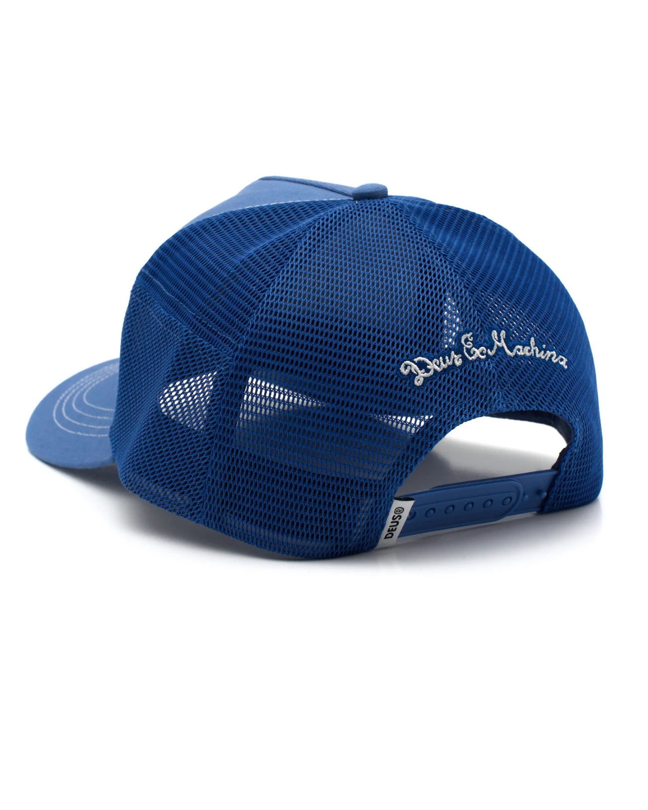 DEUS EX MACHINA OVERBITE TRUCKER - MECHANIC BLUE