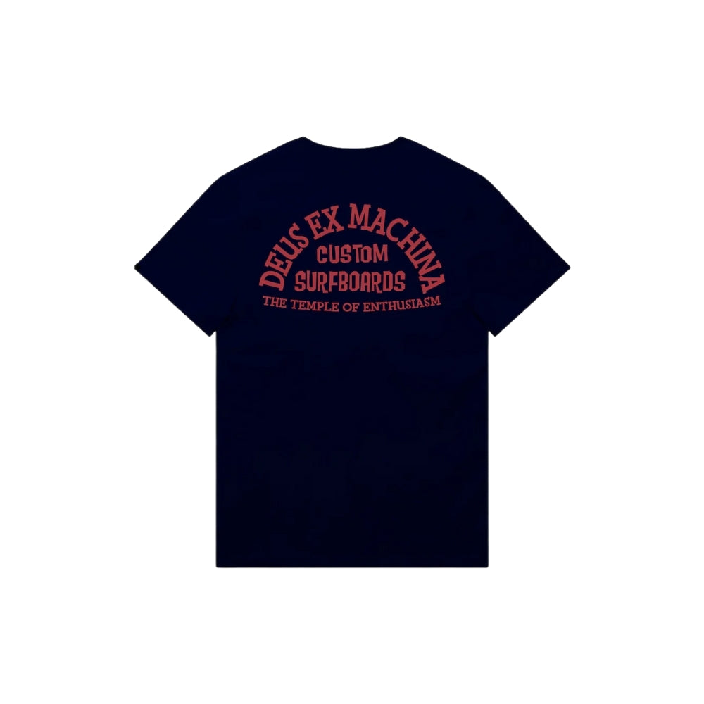 DEUS EX MACHINA YORK TEE - NAVY