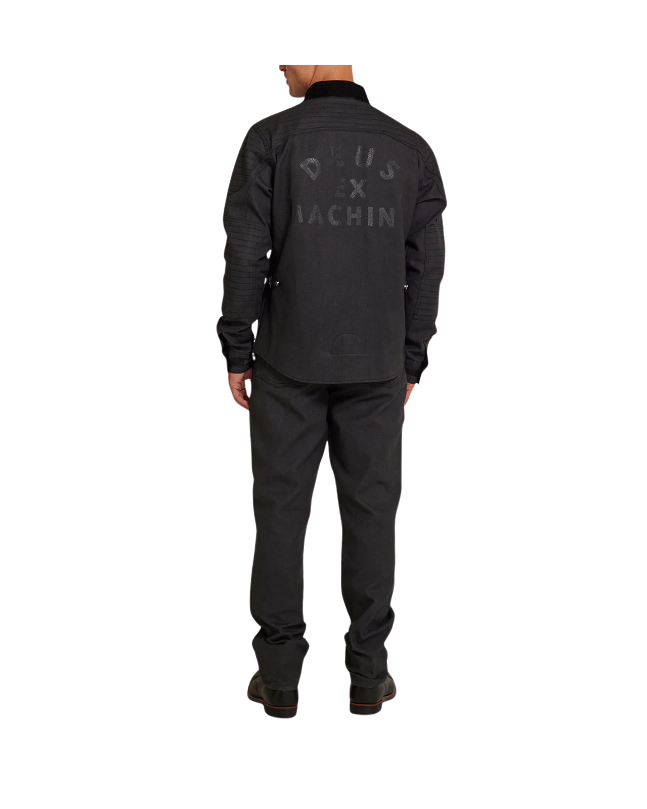 DEUS EX MACHINA CANTER OVERSHIRT - BLACK
