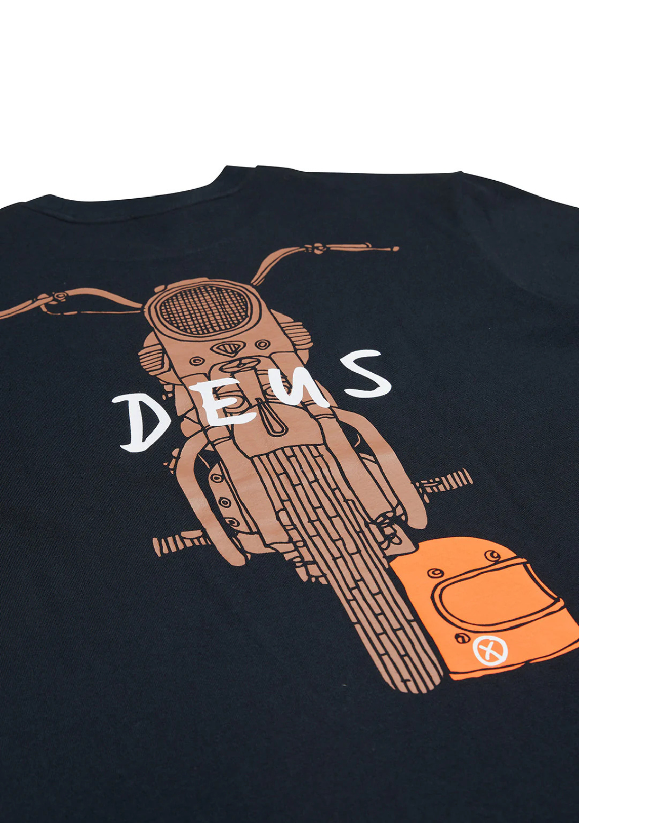 Deus Ex Machina Frontage Tee — Black — view 7