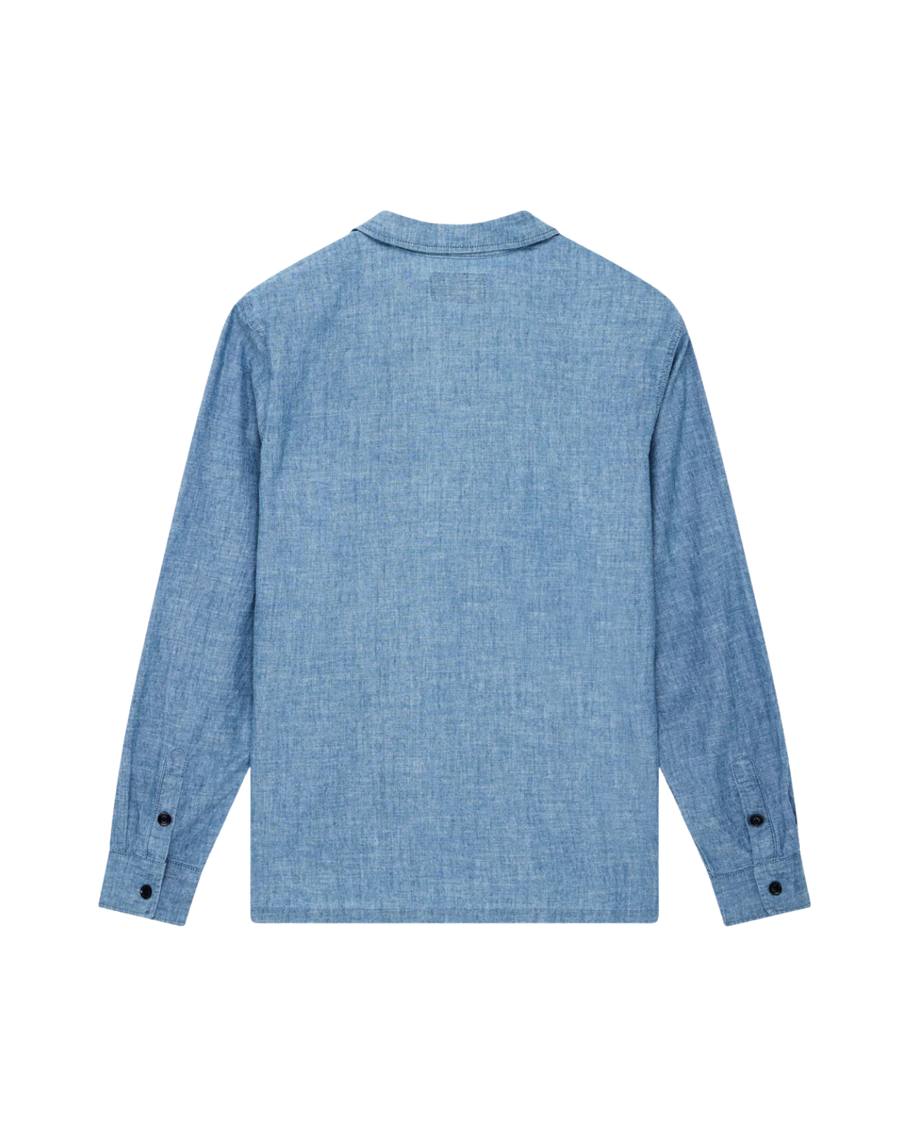 DEUS EX MACHINA FORECOURT DENIM SHIRT - INDIGO CHAMBRAY