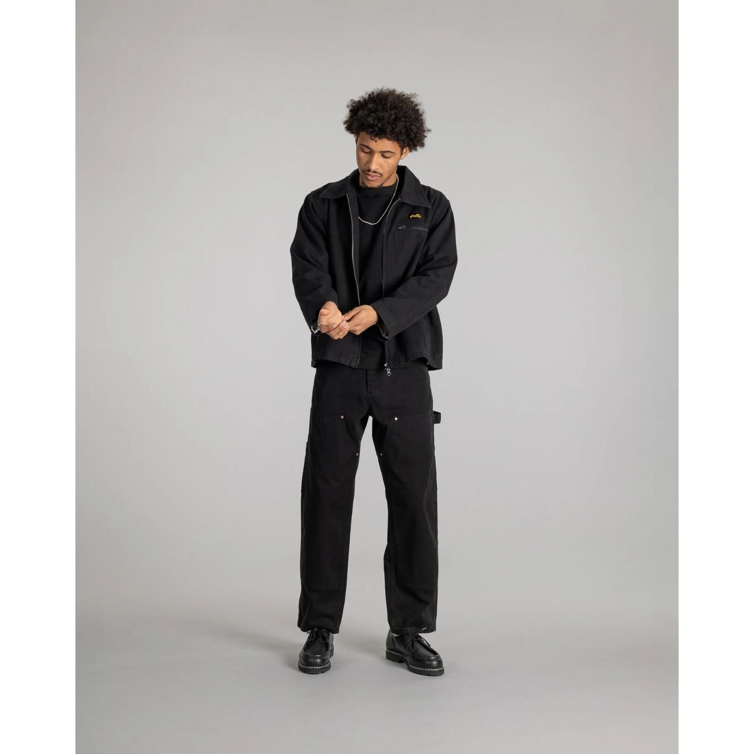 Stan Ray Gas Jacket — Washed Black — view 7