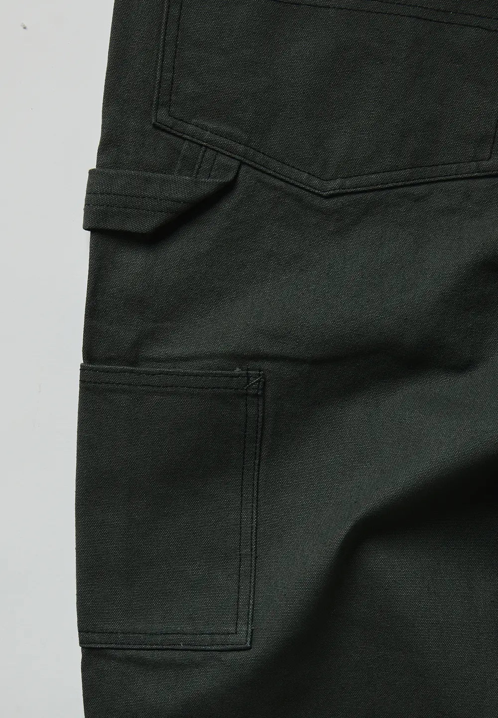 LEGS CO DOUBLE KNEE PAINTER PANTS - OLIVE