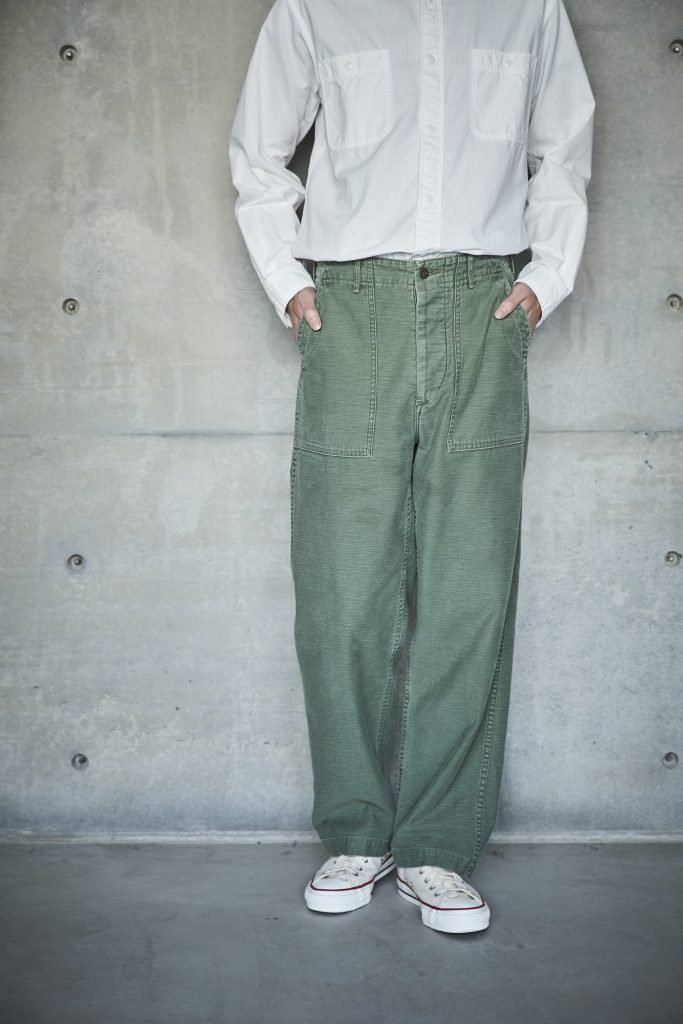 ORSLOW US ARMY FATIGUE PANTS - GREEN