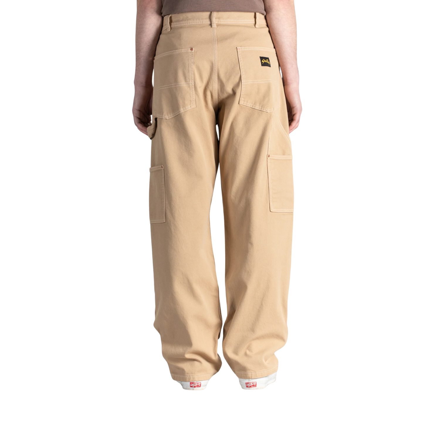 STAN RAY DOUBLE KNEE PANT - VINTAGE KHAKI DUCK