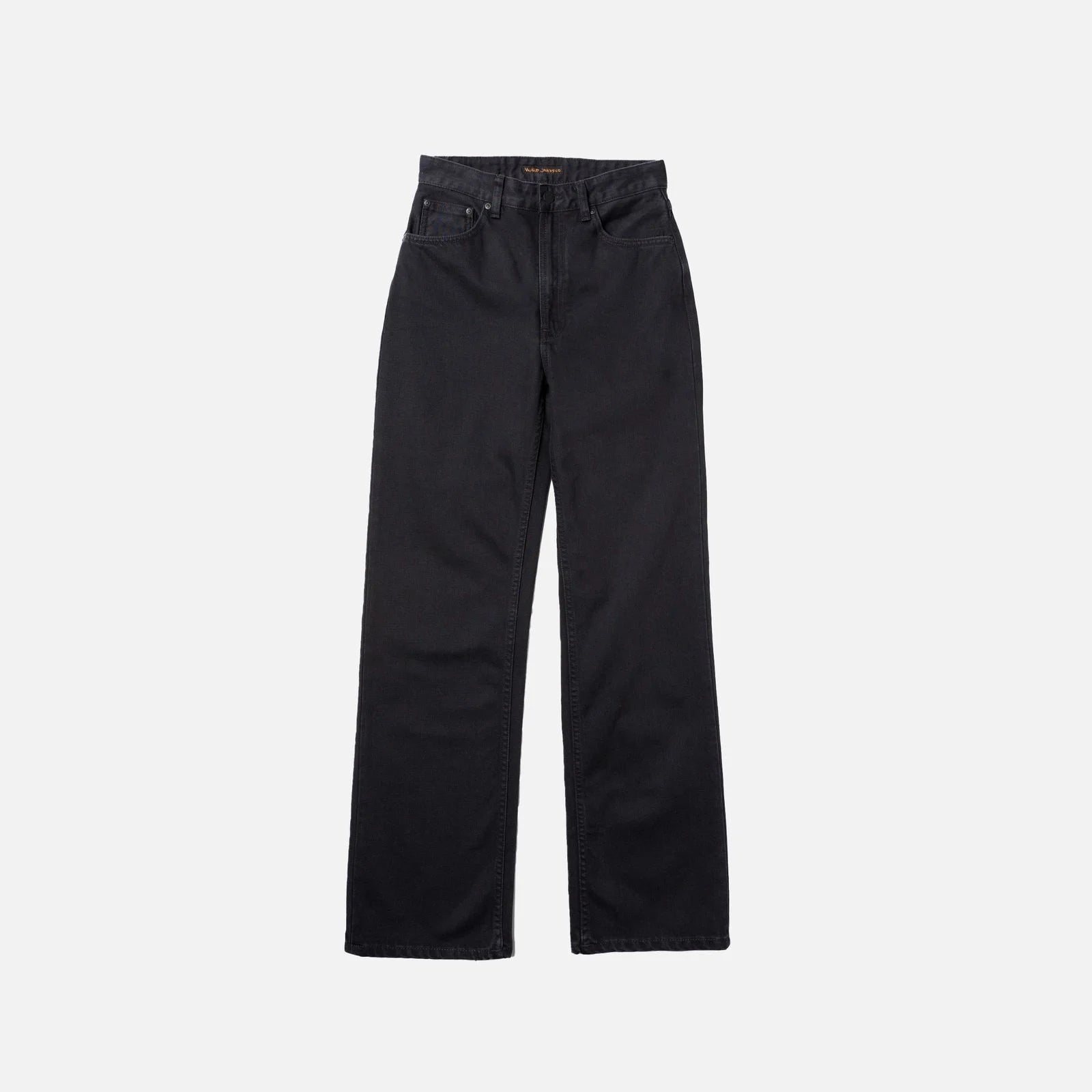 Nudie Jeans Clean Eileen — Smooth Black — view 3