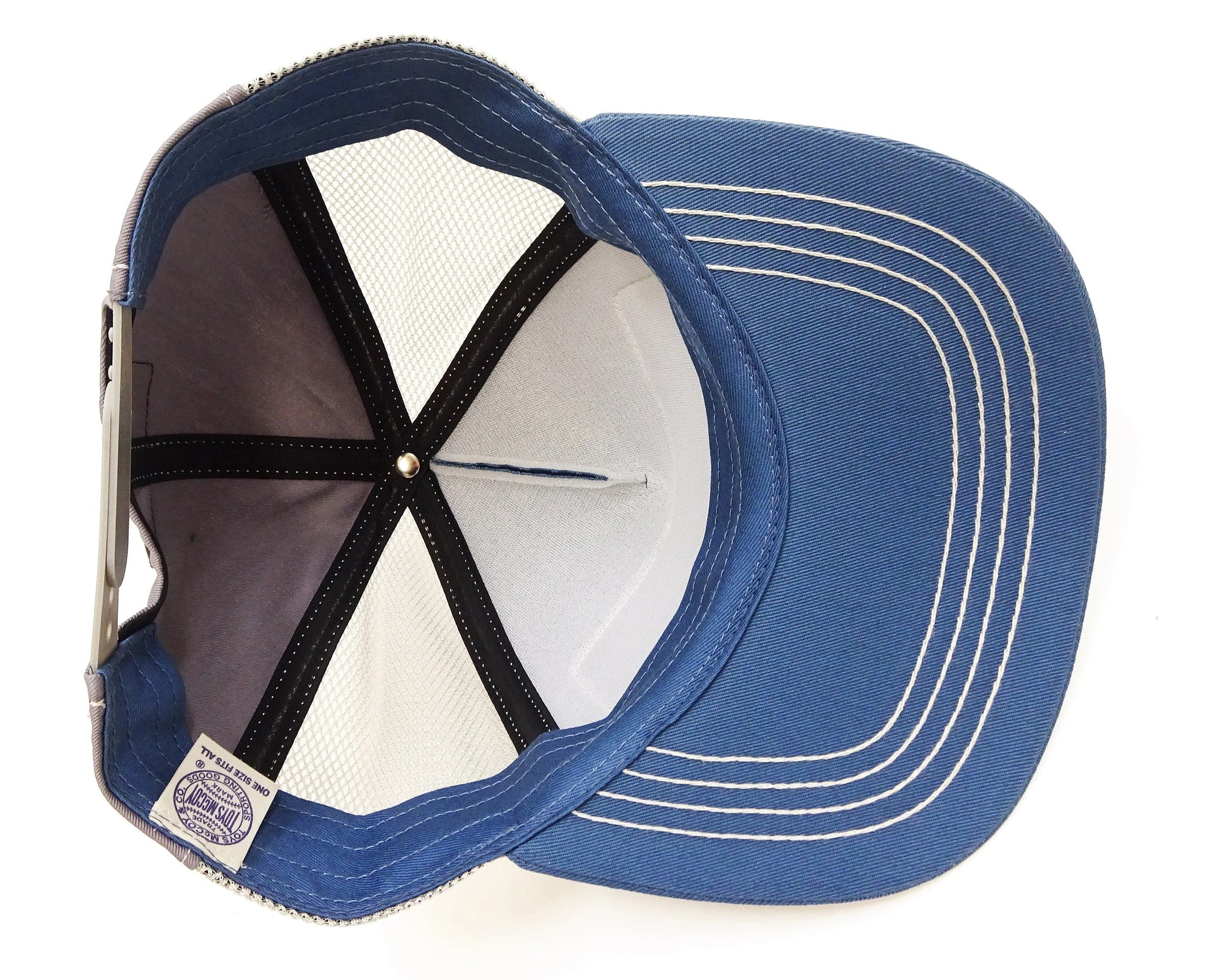 TOYS MCCOY MESH CAP TOYS MCCOY 30TH ANNIV. - SAXE BLUE/GREY