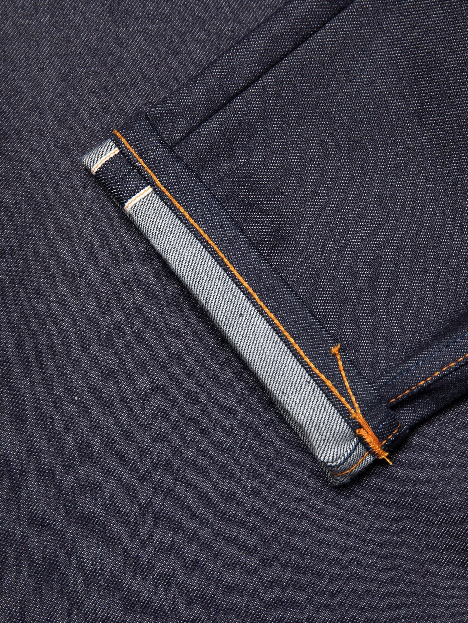 Nudie Jeans Solid Ollie — Dry Japan Selvage — view 6