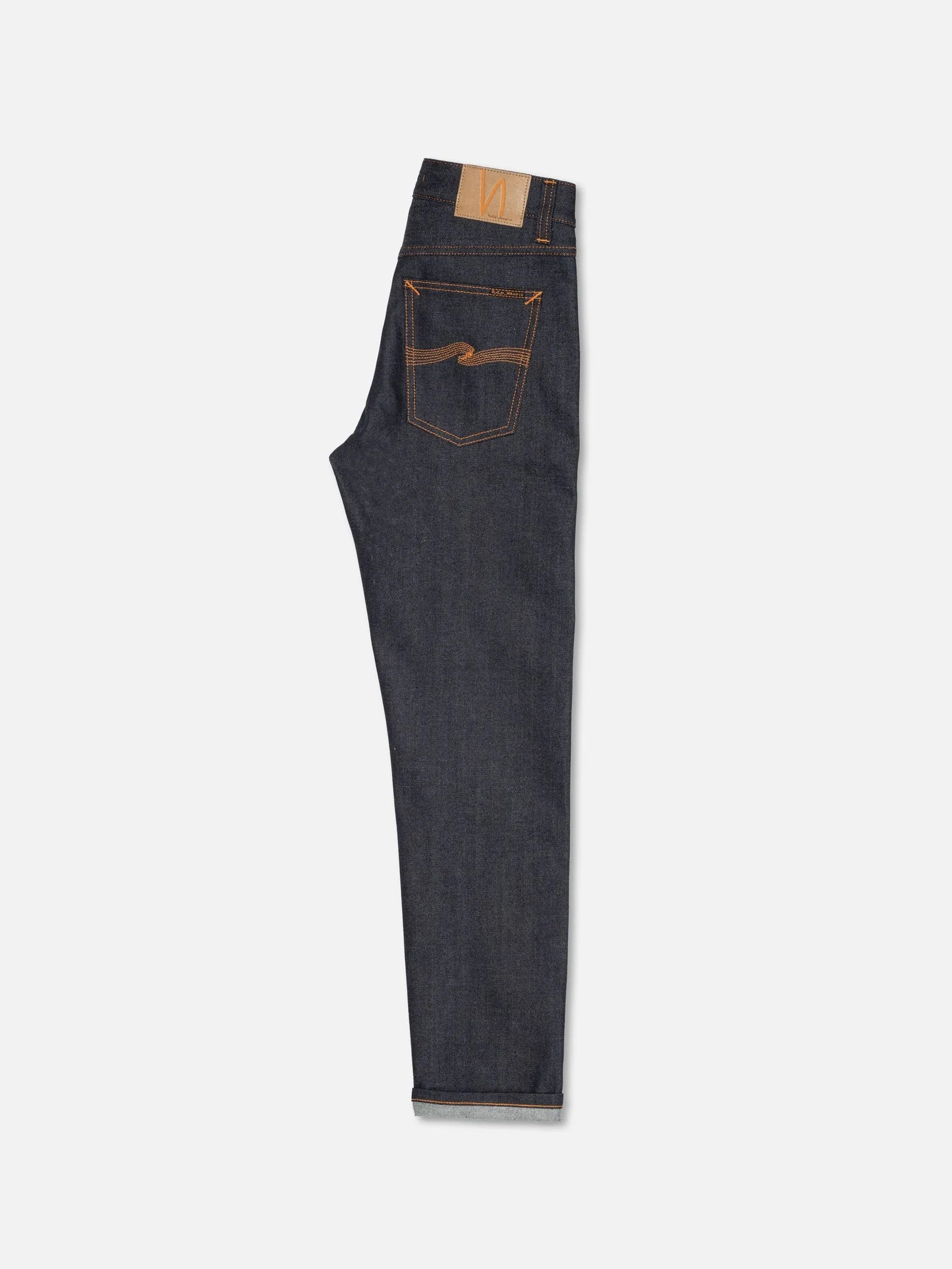 Nudie Jeans Solid Ollie — Dry Japan Selvage — view 3