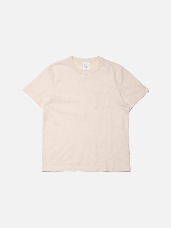 [PRE-ORDER] Roy Heavy Slub T-Shirt Ecru