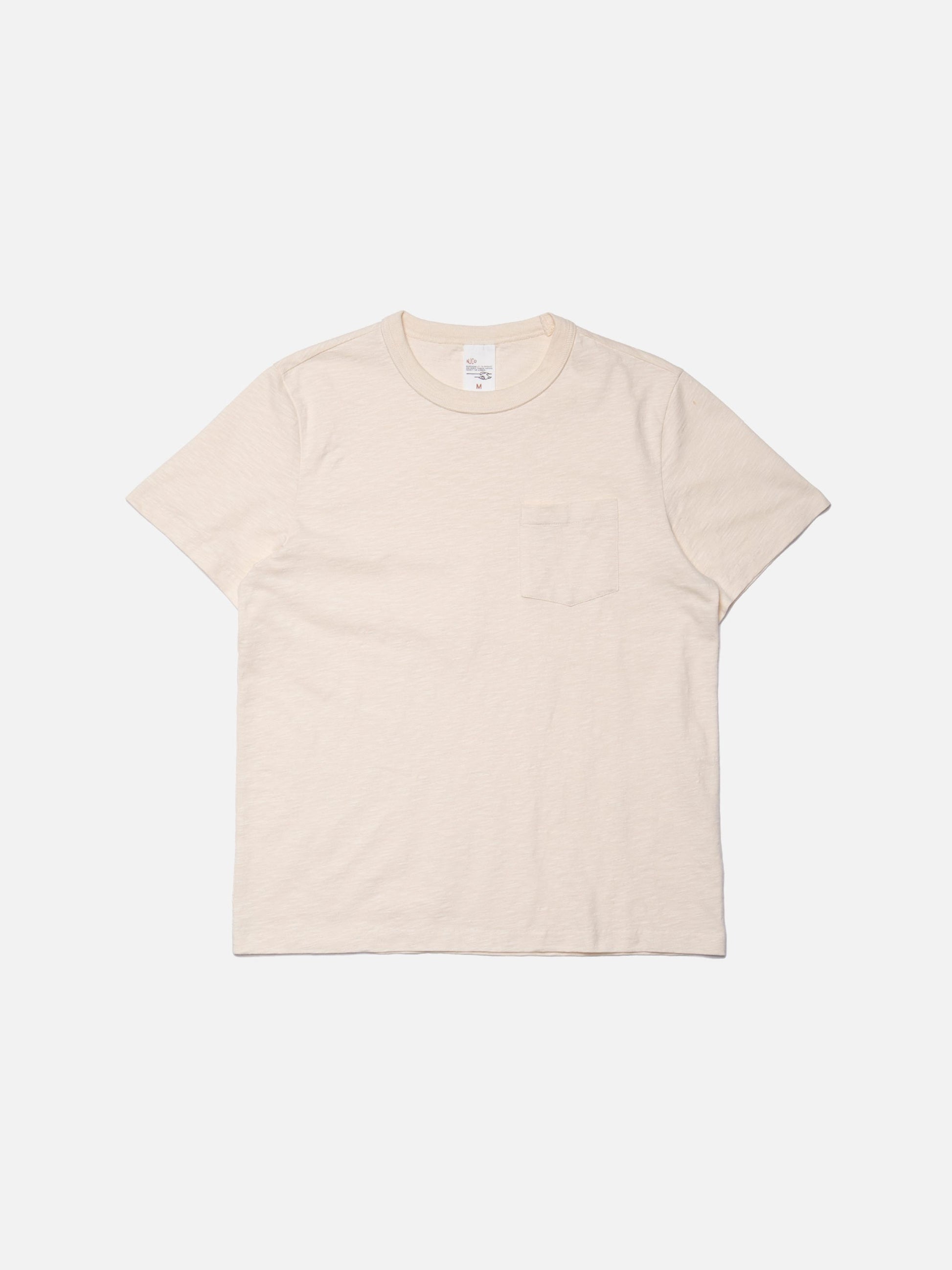 [PRE-ORDER] Roy Heavy Slub T-Shirt Ecru