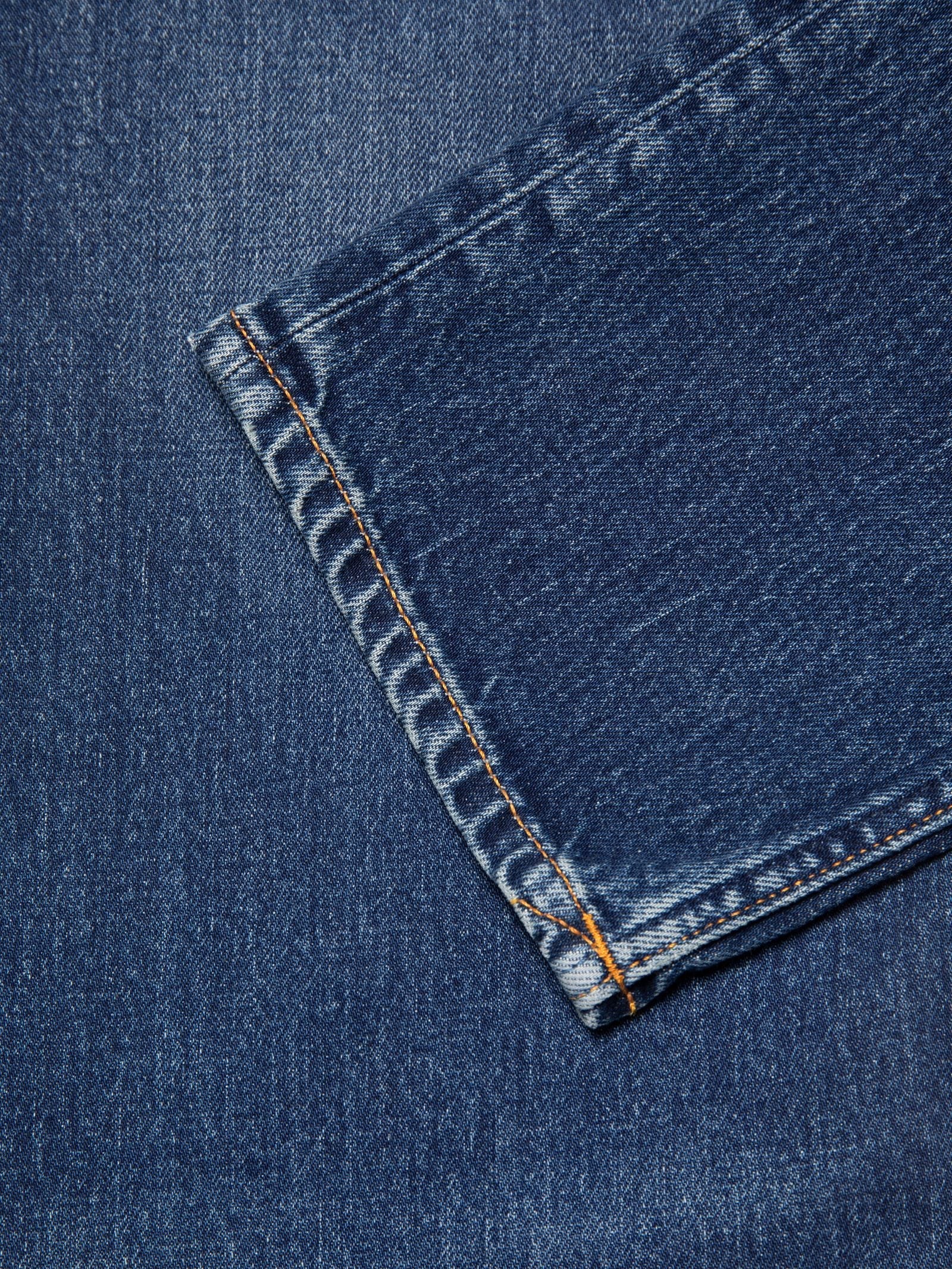 NUDIE JEANS SOLID OLLIE - WILD BLUE