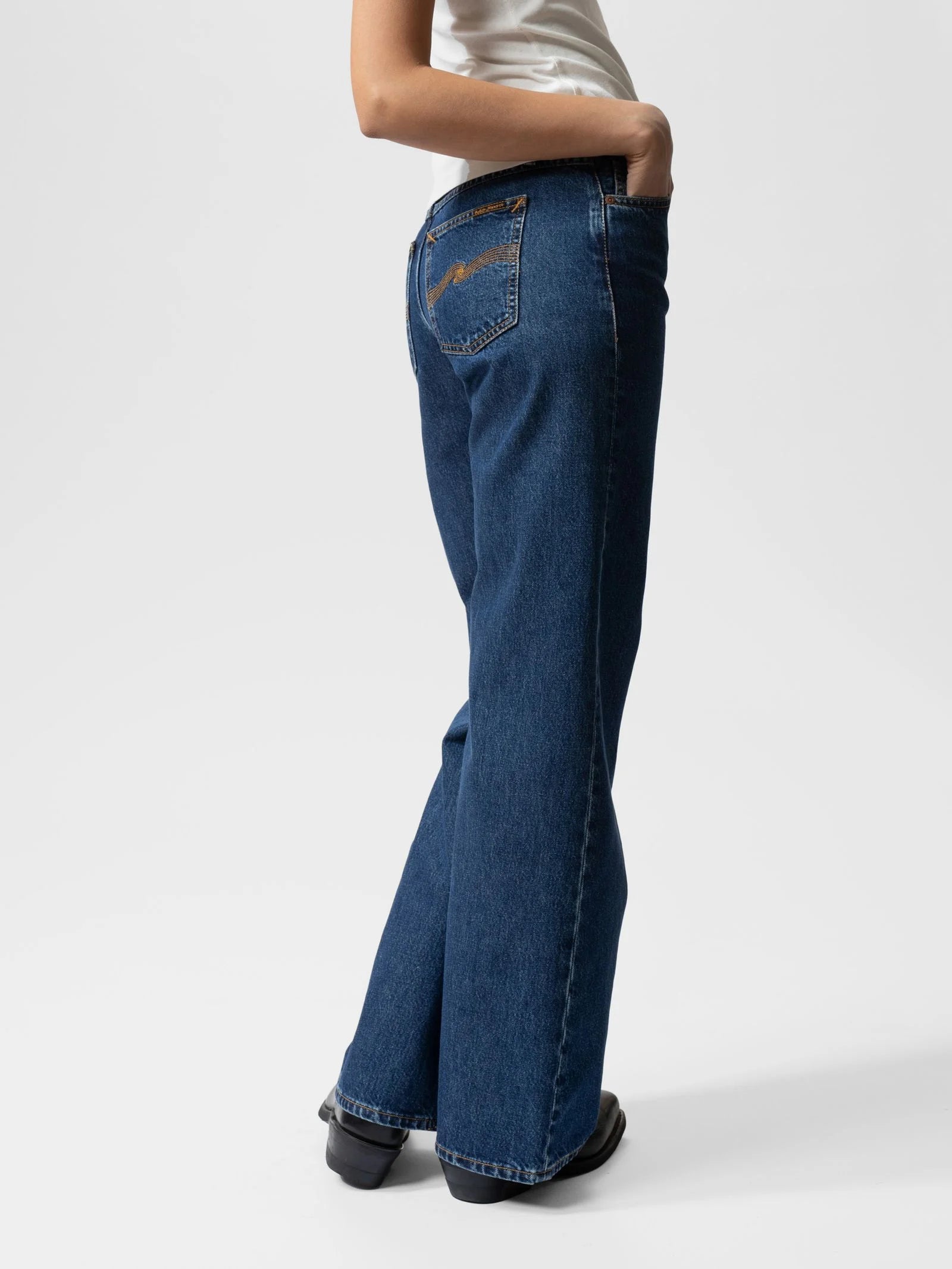 Nudie Jeans Wide Heidi — Evening Jazz — view 3