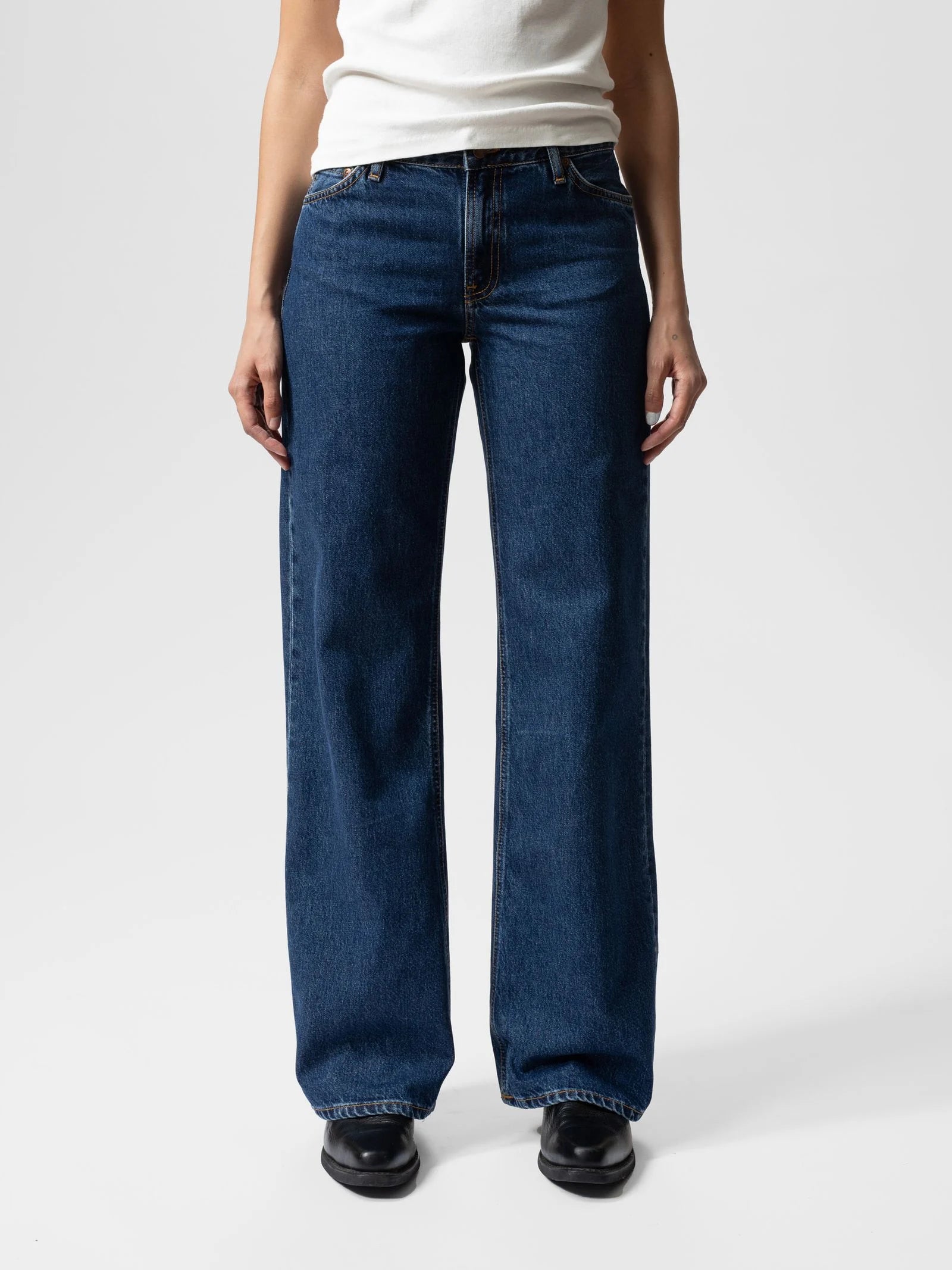 Nudie Jeans Wide Heidi — Evening Jazz — view 2