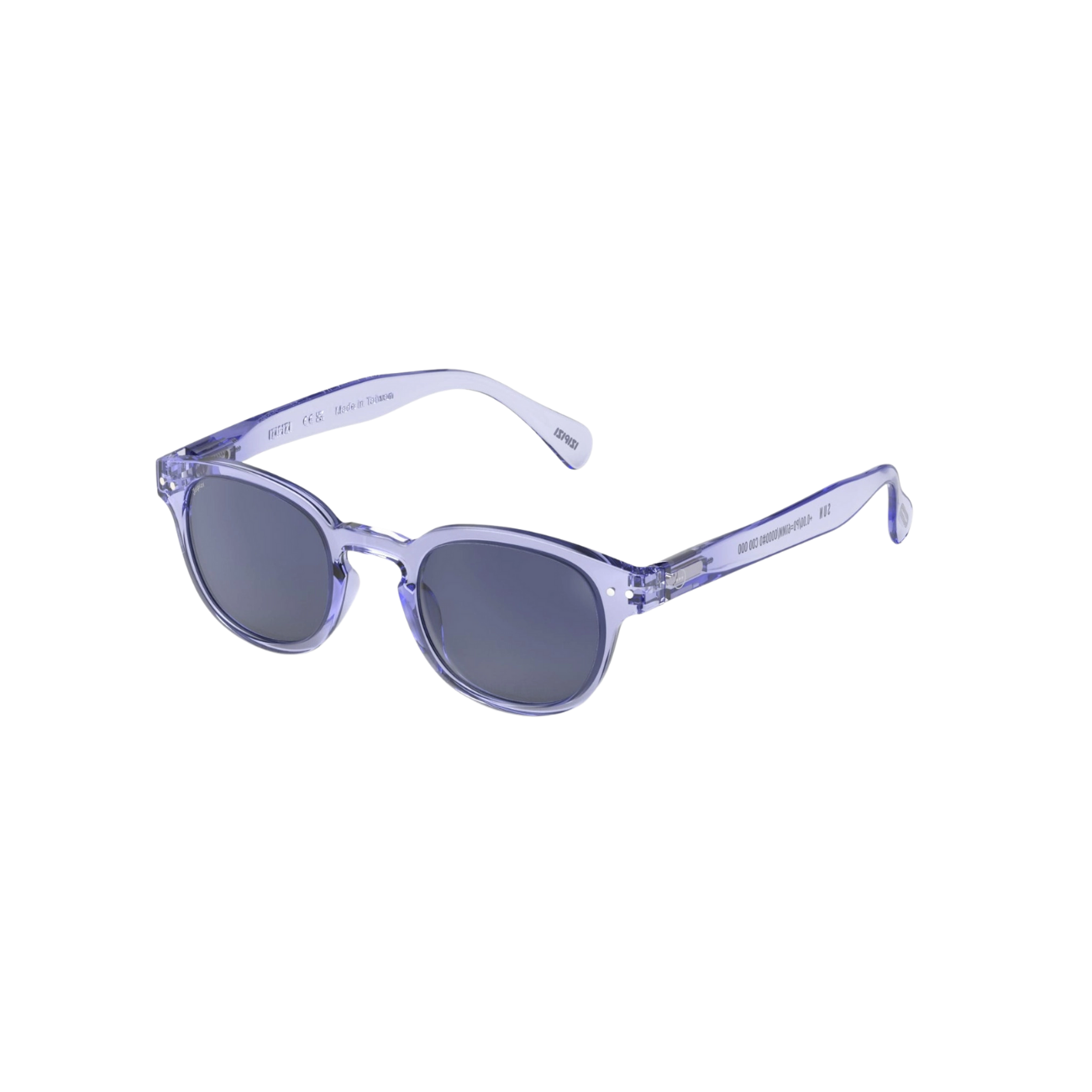 IZIPIZI SUN C ATHLETIC PURPLE BLUE LENSES - ATHLETIC PURPLE