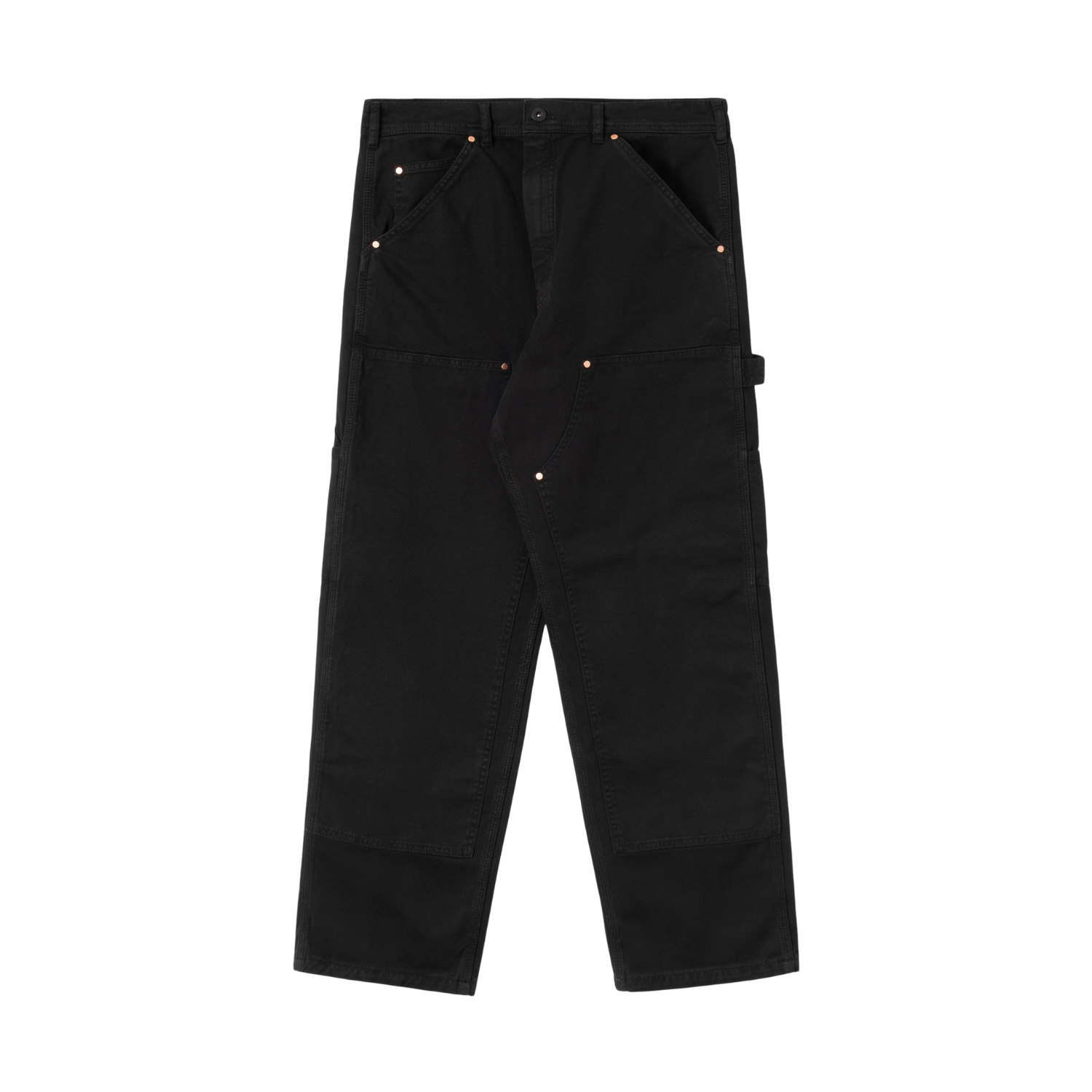 STAN RAY DOUBLE KNEE PANT - WASHED BLACK DUCK