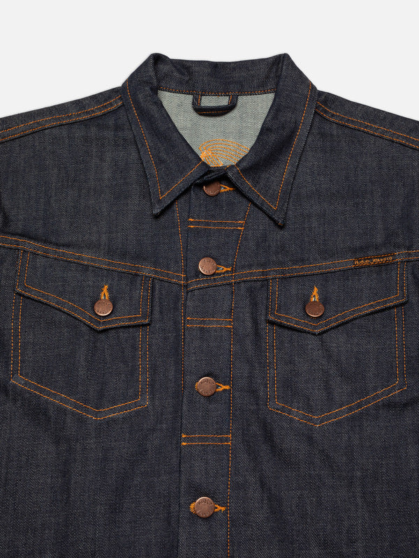 [PRE-ORDER] Conny Denim Jacket Dry Streaky Mid Blue