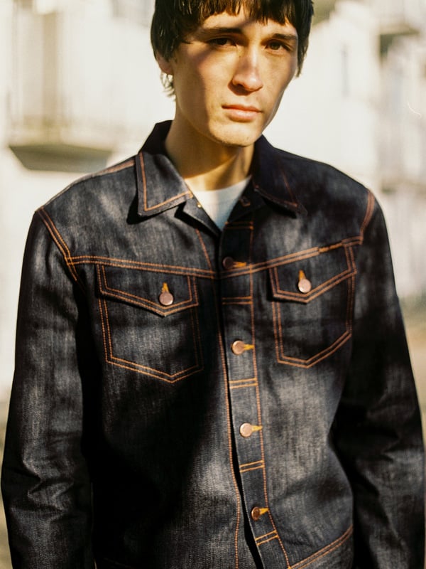 [PRE-ORDER] Conny Denim Jacket Dry Streaky Mid Blue