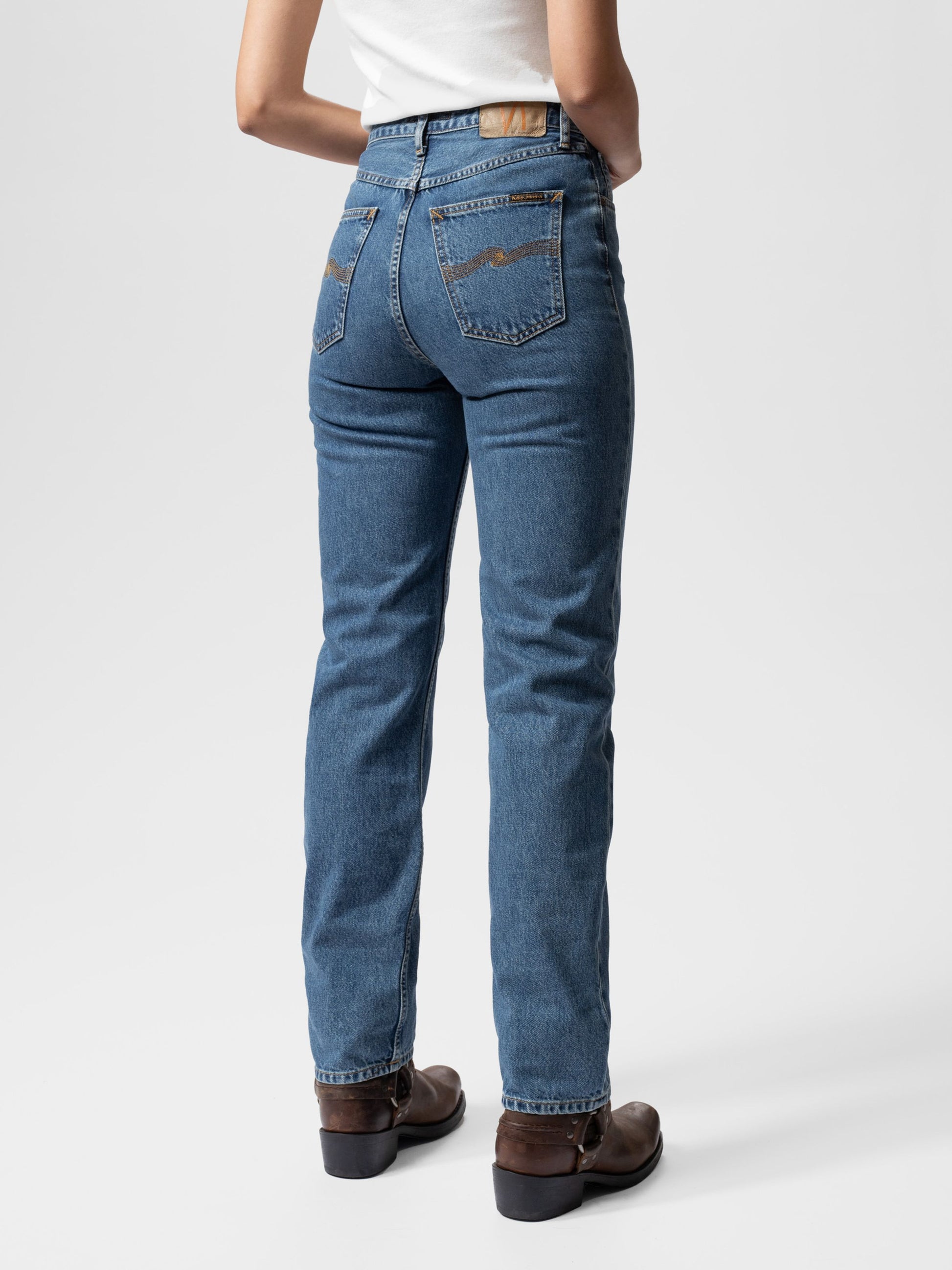 NUDIE JEANS LOFTY LO MORNING MIST