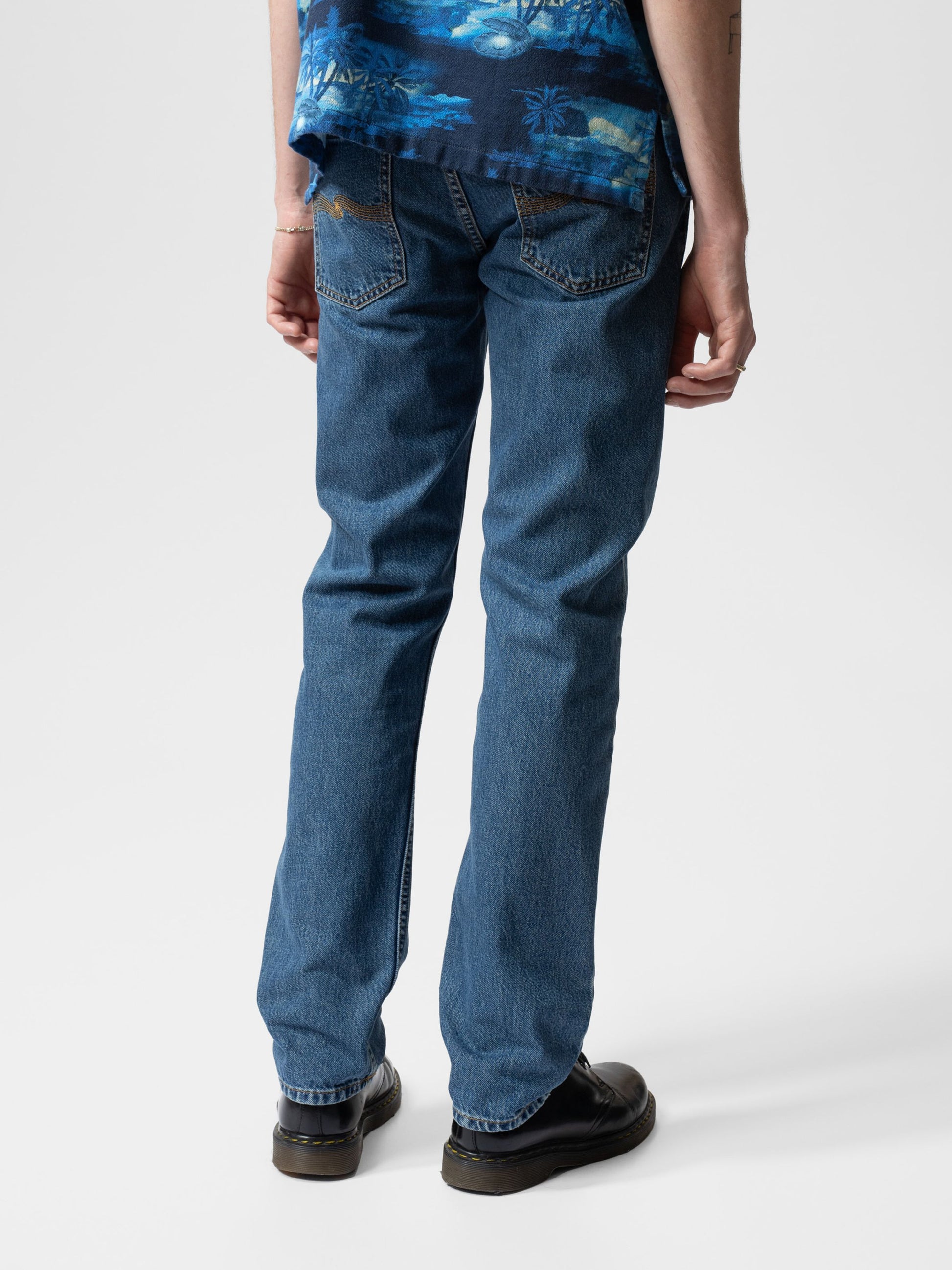 NUDIE JEANS GRITTY JACKSON - MORNING MIST