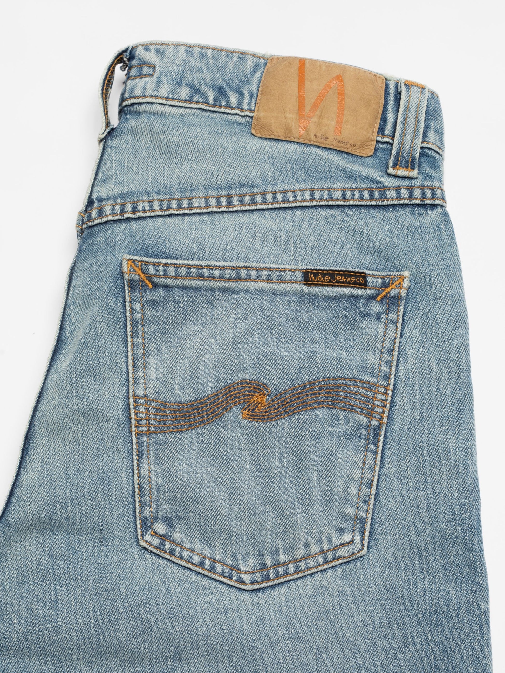 NUDIE JEANS SOLID OLLIE - CLOUD BLUE