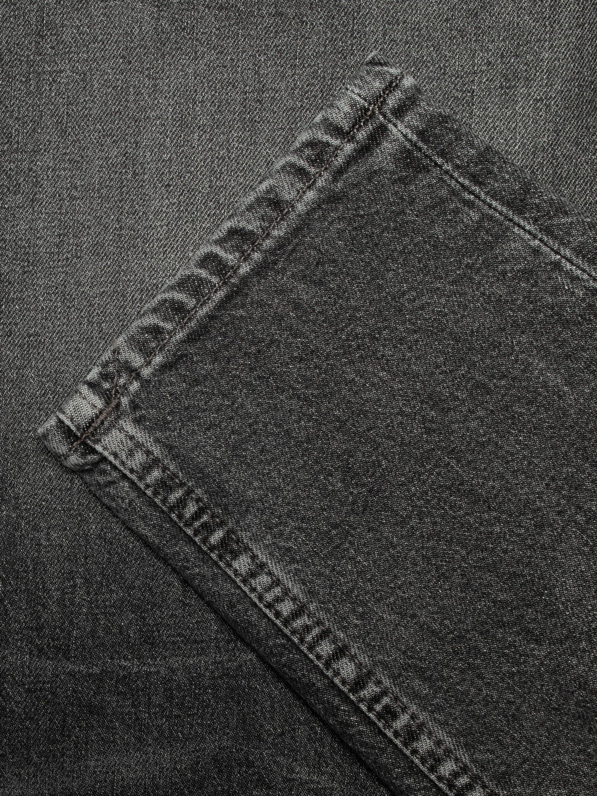 NUDIE JEANS LEAN DEAN GREY HURRICANE