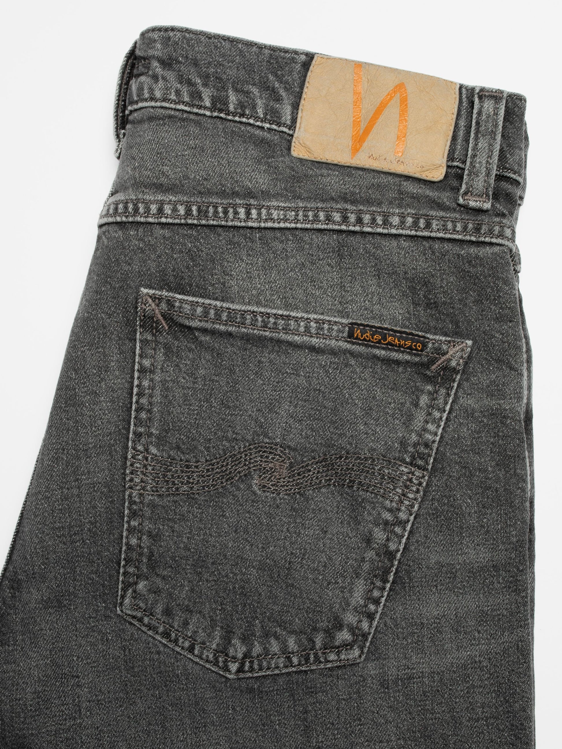NUDIE JEANS LEAN DEAN GREY HURRICANE