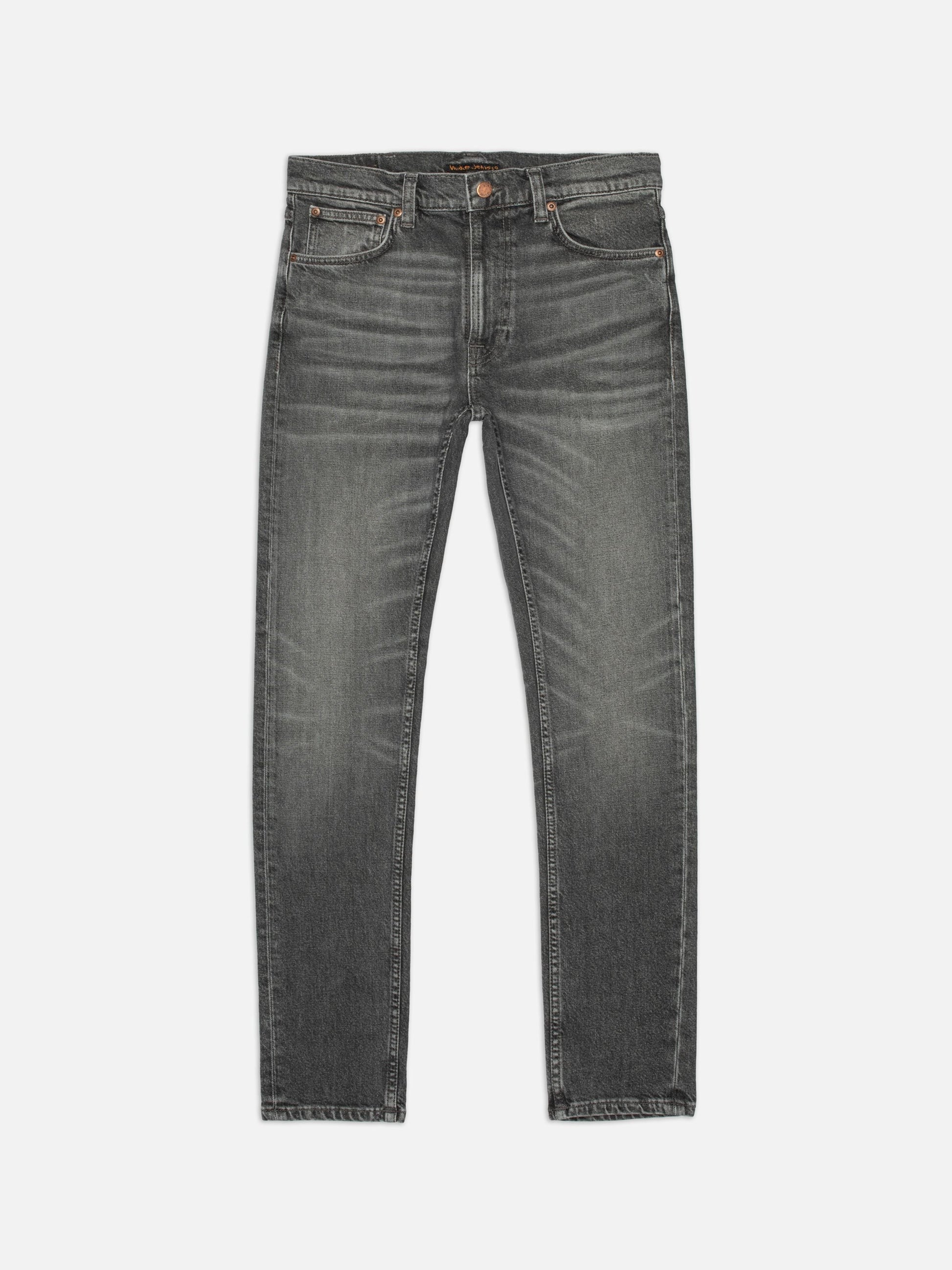 NUDIE JEANS LEAN DEAN GREY HURRICANE