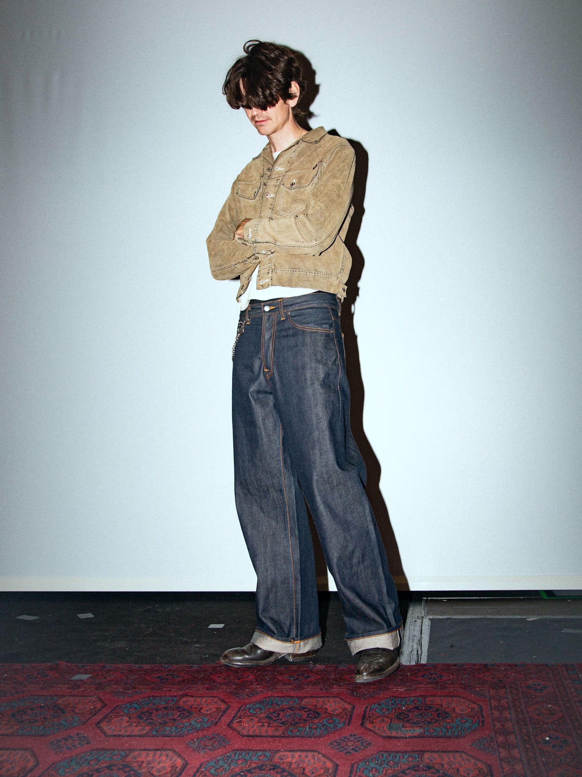 Nudie Jeans Loud Larry — Dry Selvage — front view
