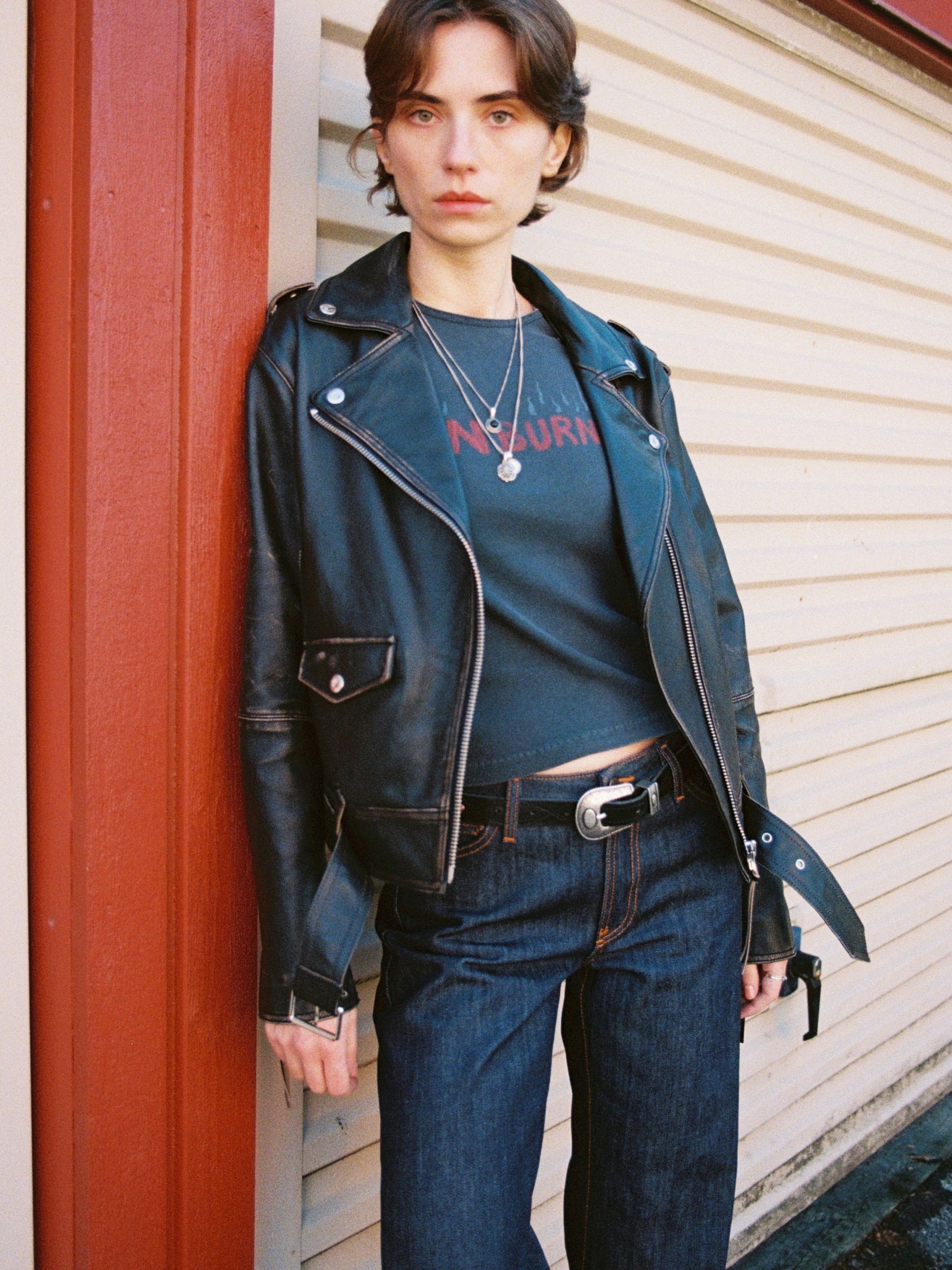 [Pre Order] Nudie Eve Sunburns T-Shirt Black