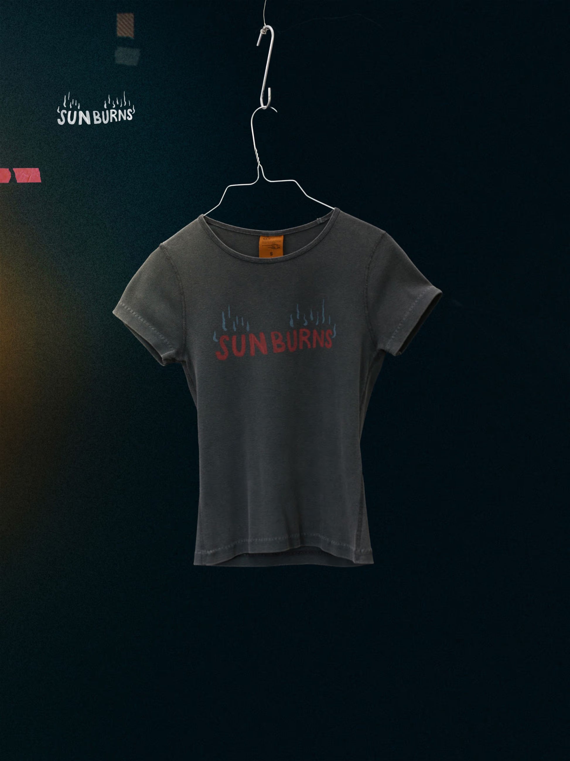 [Pre Order] Nudie Eve Sunburns T-Shirt Black