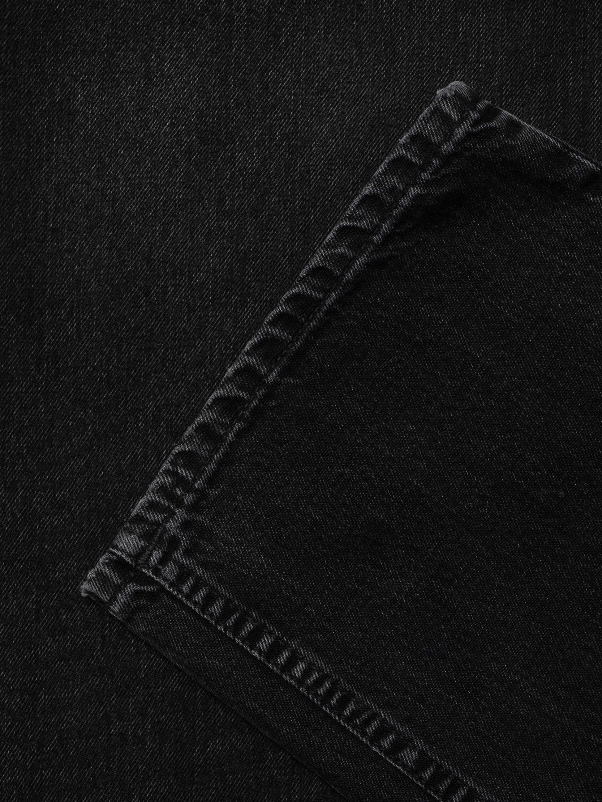 NUDIE JEANS CLEAN EILEEN - BLACK CROSSHATCH