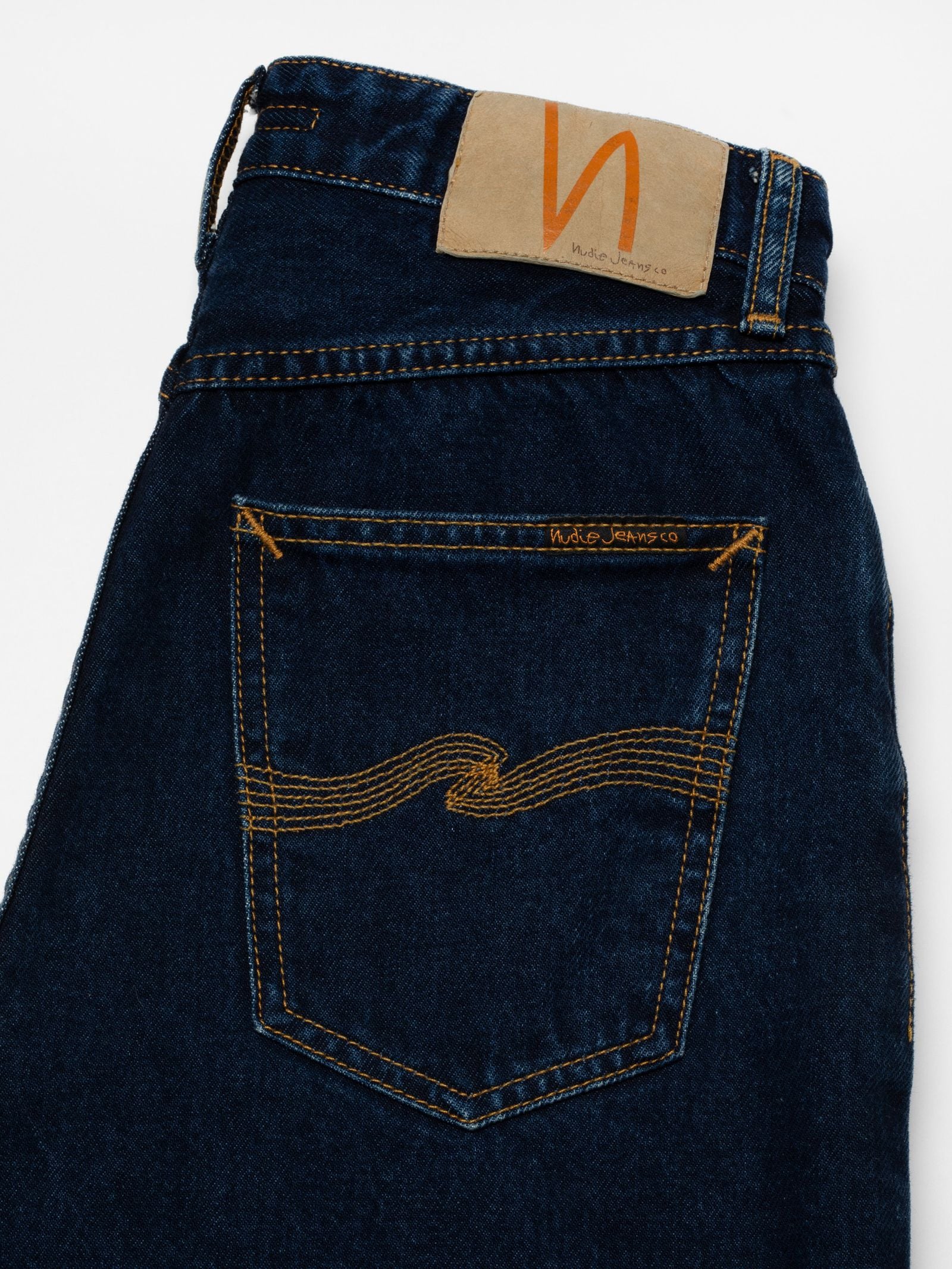NUDIE JEANS LOFTY LO - INDIGO DIPPED