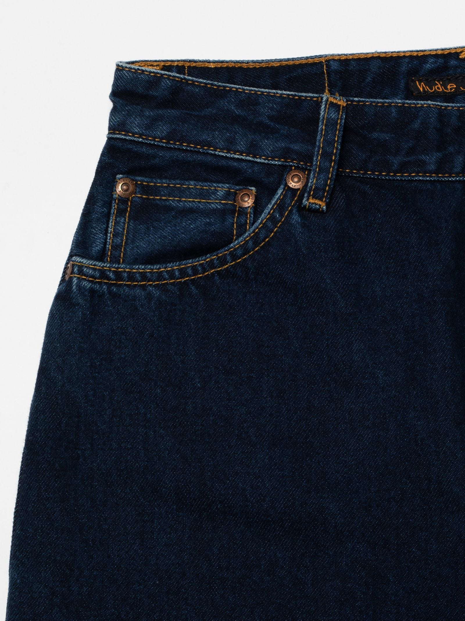 NUDIE JEANS LOFTY LO - INDIGO DIPPED