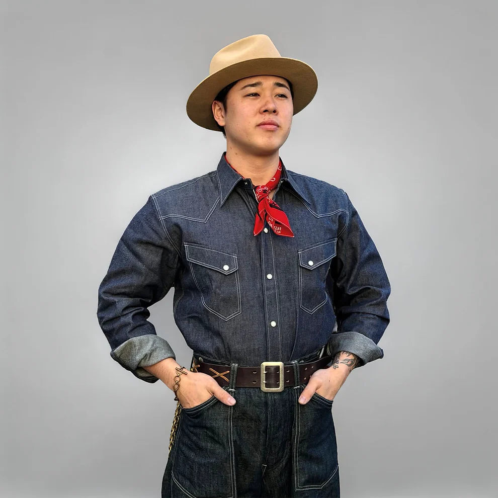 DRY BONES BANDANNA HORSE SHOE - RED