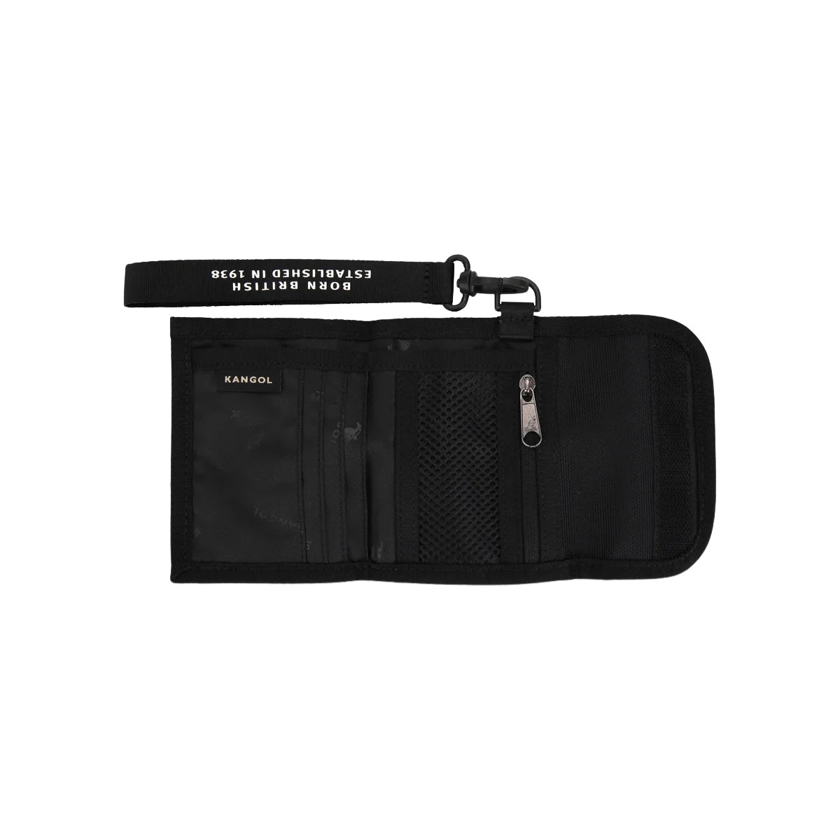 Kangol Epik Flach Iii Folding Wallet — Black — view 6